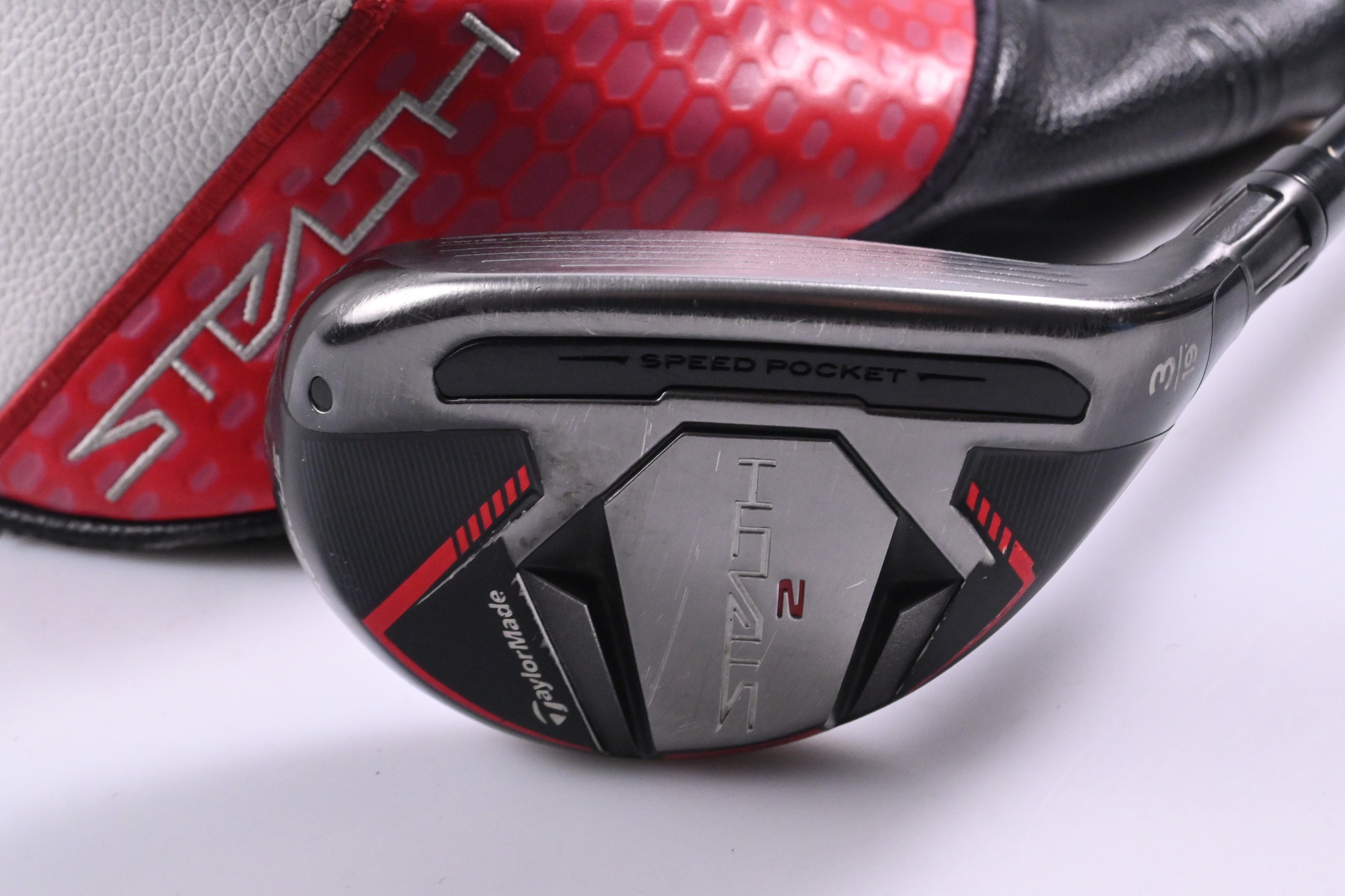 Taylormade Stealth 2 #3 Hybrid / 19 Degree / Stiff Flex Kai'li Red 85 Shaft