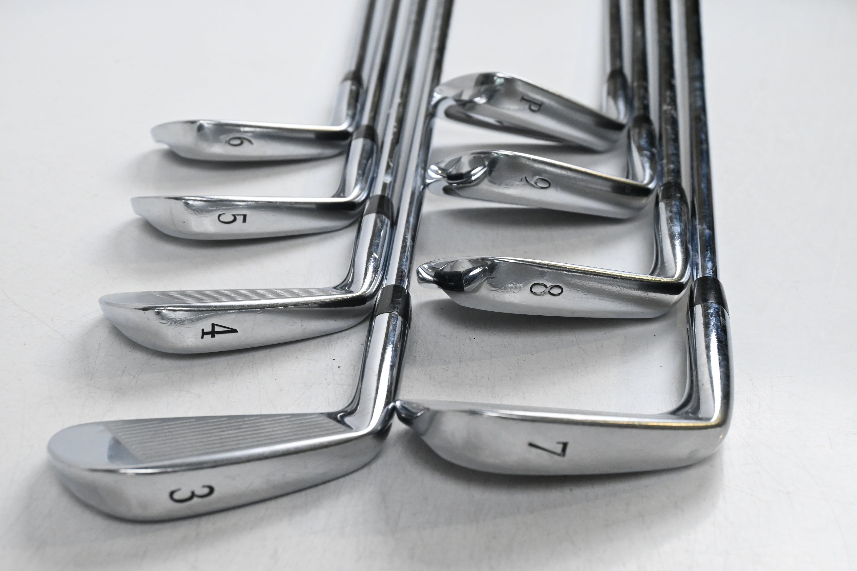 Mizuno MP-59 Irons / 3-PW / Regular Flex Dynalite Gold XP R300 Shafts