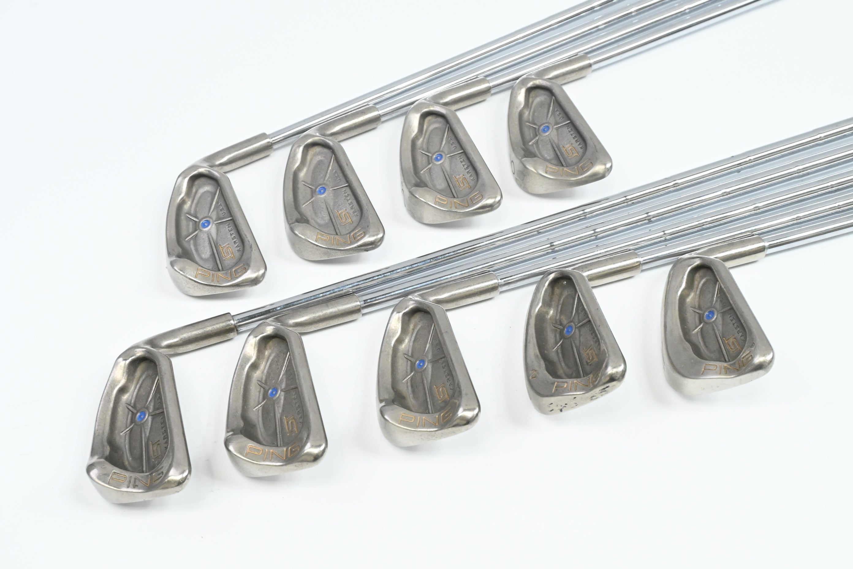Ping ISI Irons / 3-PW+SW / Blue Dot / Regular Flex Ping Z-Z 65 Shafts