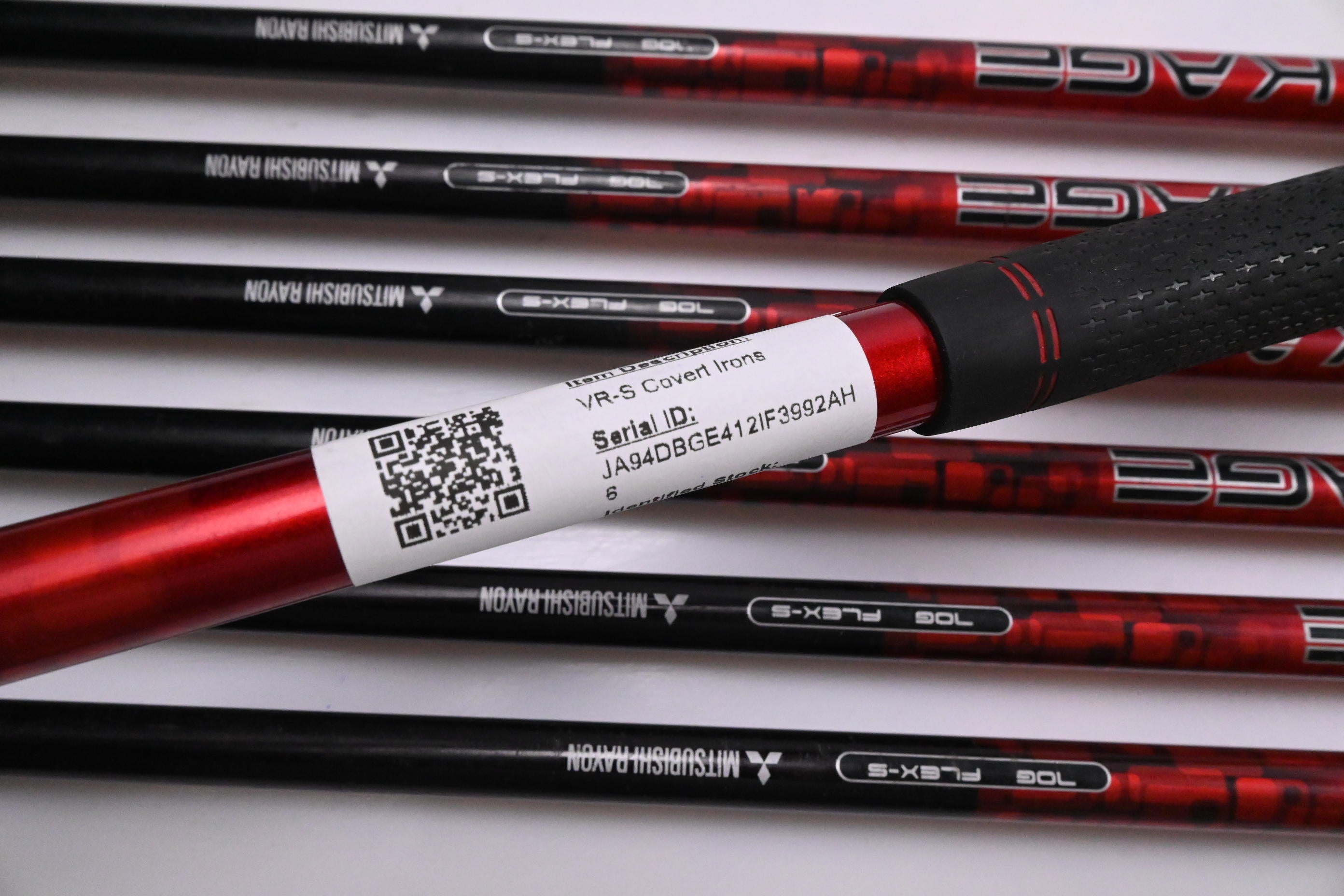Nike VR-S Covert Irons / 4-PW / Stiff Flex Kuro Kage 70 Shafts