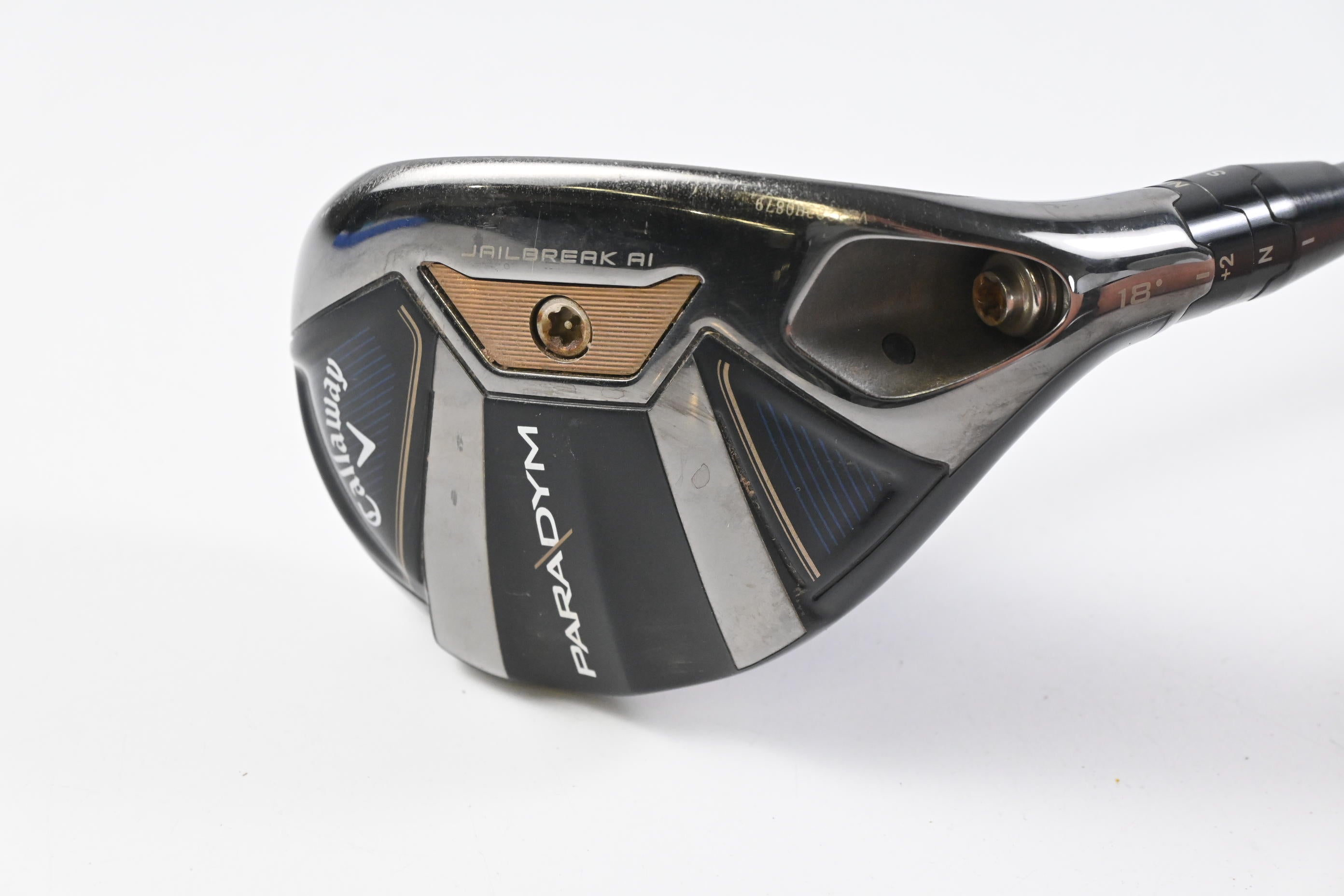 Callaway Paradym #3 Hybrid / 18 Degree / Regular Flex Hzrdus Silver 65 Shaft