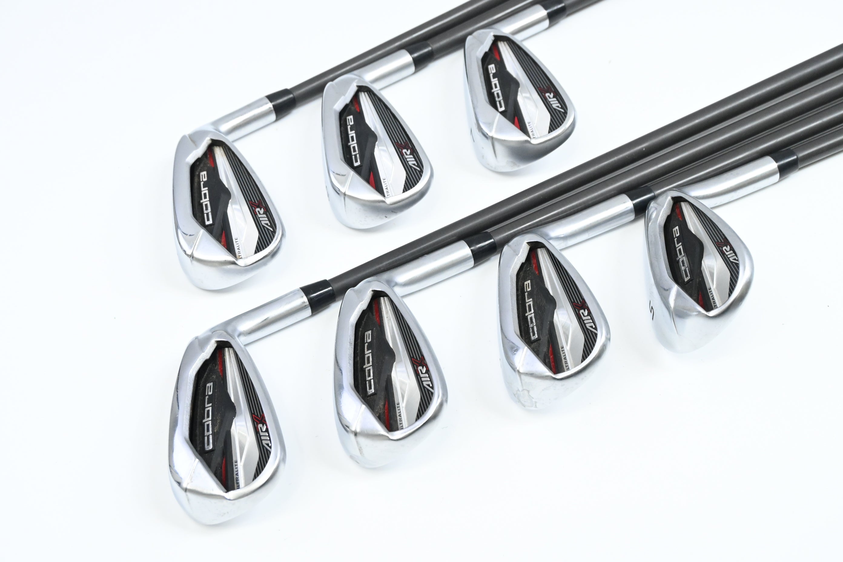 Cobra Air-X Irons / 5-PW+SW / Regular Flex Cobra Ultralite 50 Shafts