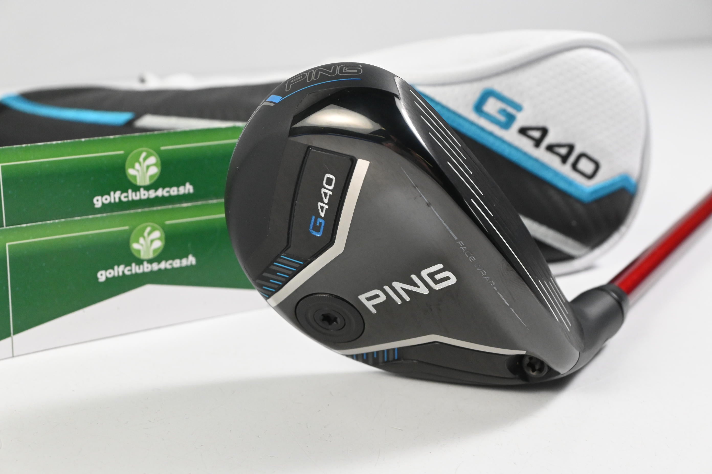 Ping G440 #2 Hybrid / 17 Degree / Stiff Flex Denali Red 80 Shaft