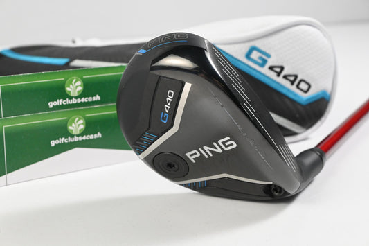 Ping G440 #2 Hybrid / 17 Degree / Stiff Flex Denali Red 80 Shaft