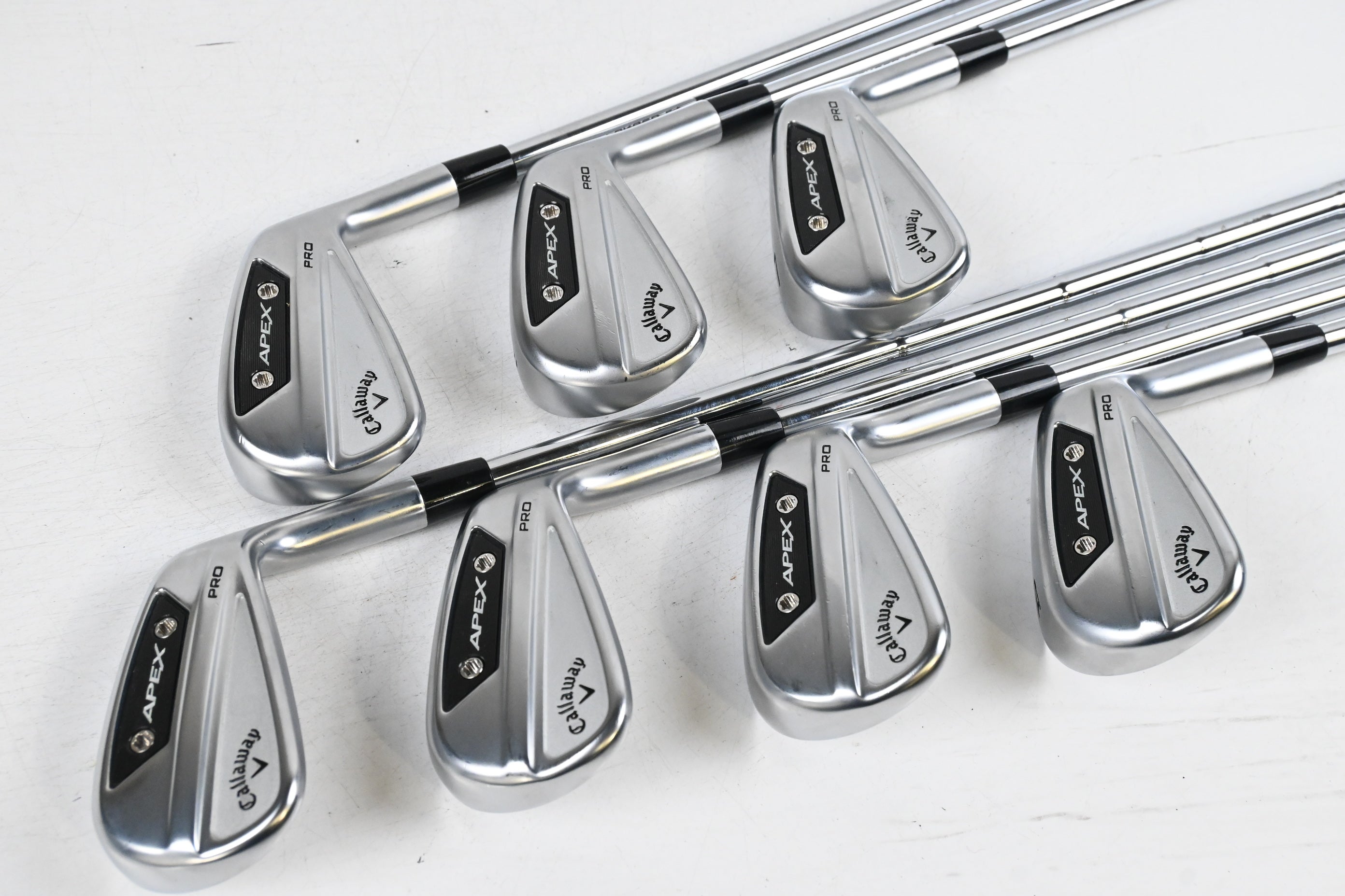 Callaway Apex Pro 24 Irons / 5-PW+GW / Stiff Flex Dynamic Gold Mid 115 Shafts