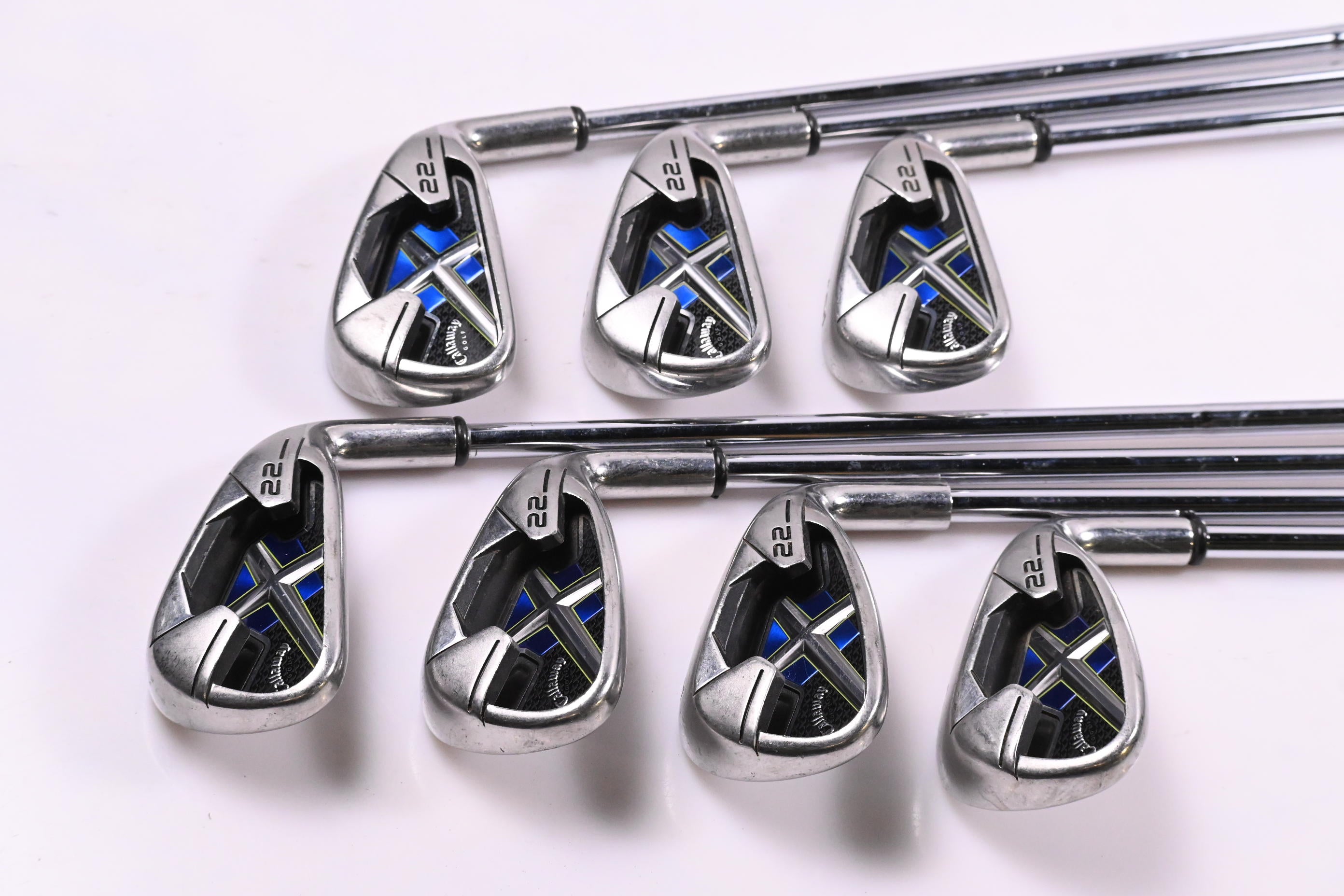 Callaway X-22 Irons / 4-PW / UniFlex Callaway Shafts