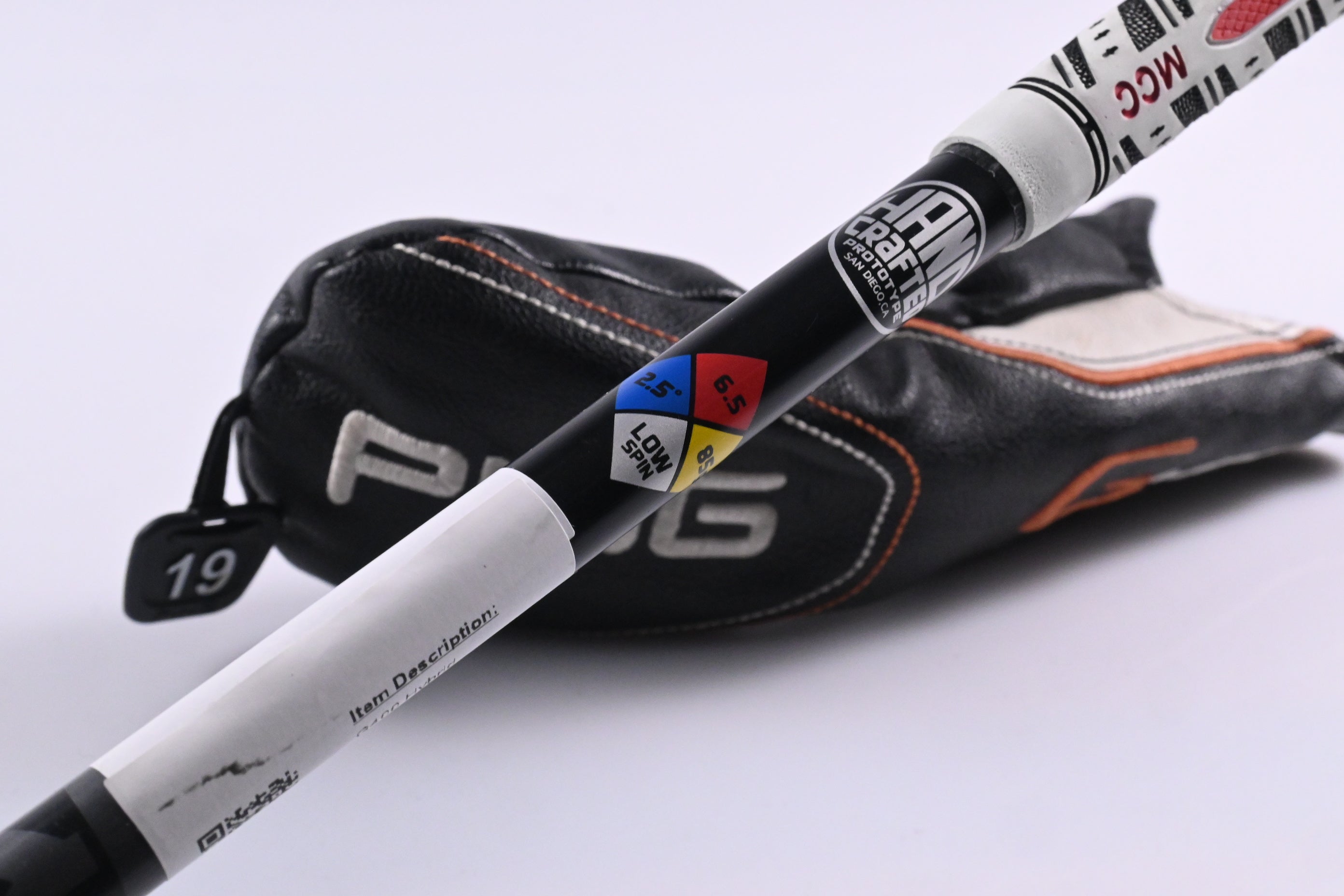 Ping G400 #3 Hybrid / 19 Degree / X-Flex HZRDUS Black 85 Shaft