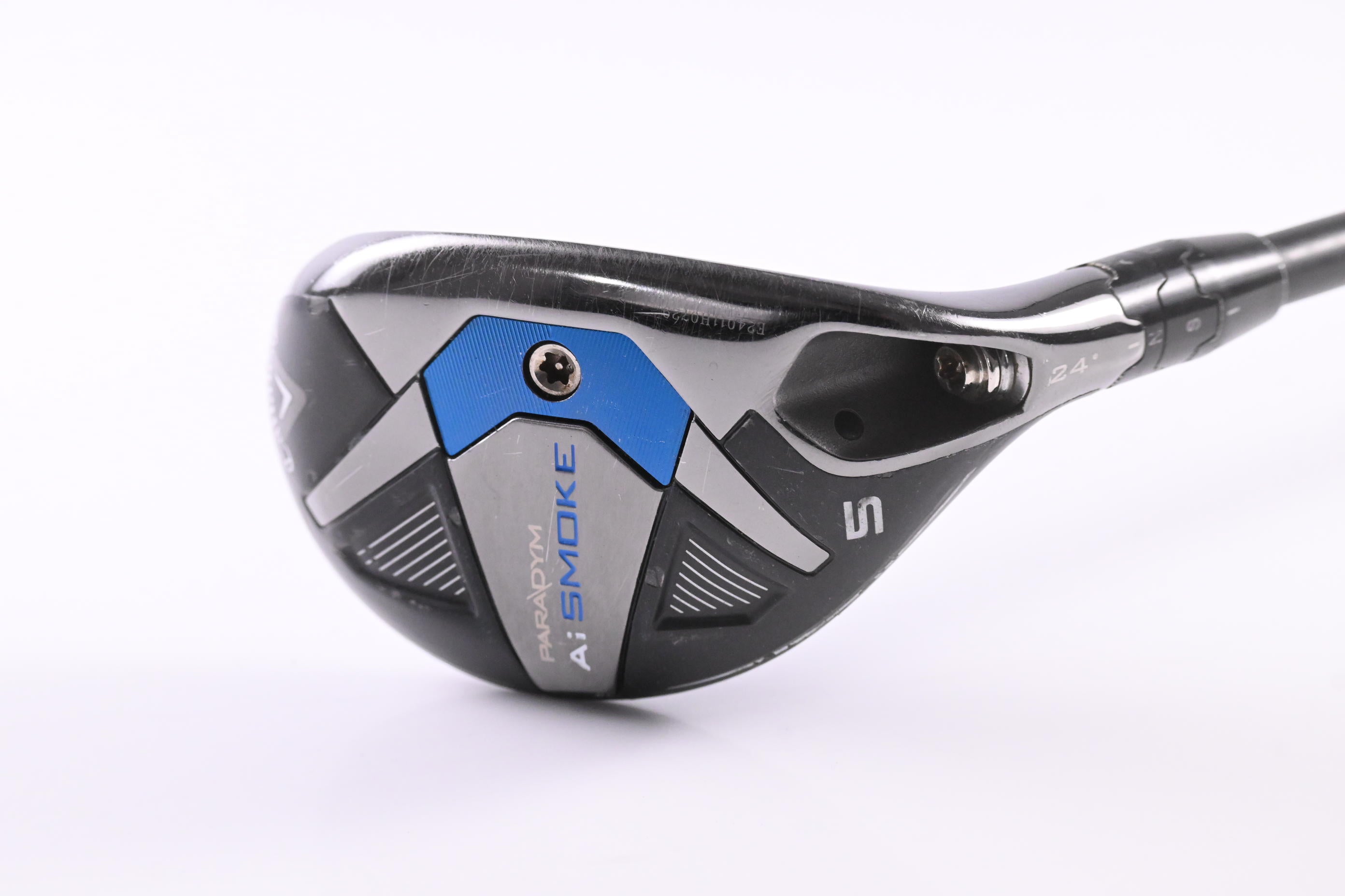Callaway Paradym Ai Smoke #5 Hybrid / 24 Degree / Regular Flex Cypher 2.0 60