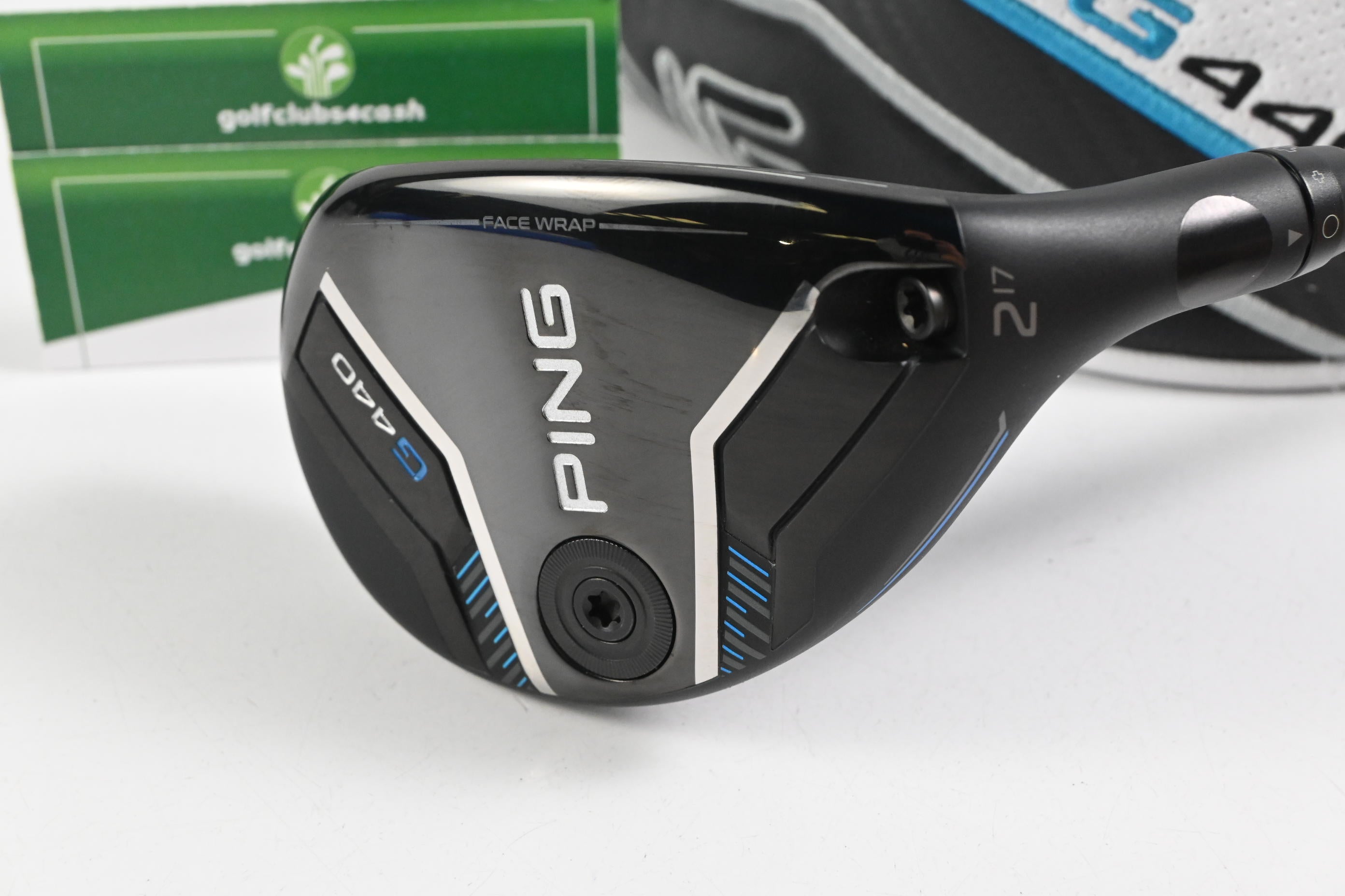 Ping G440 #2 Hybrid / 17 Degree / Stiff Flex Denali Red 80 Shaft