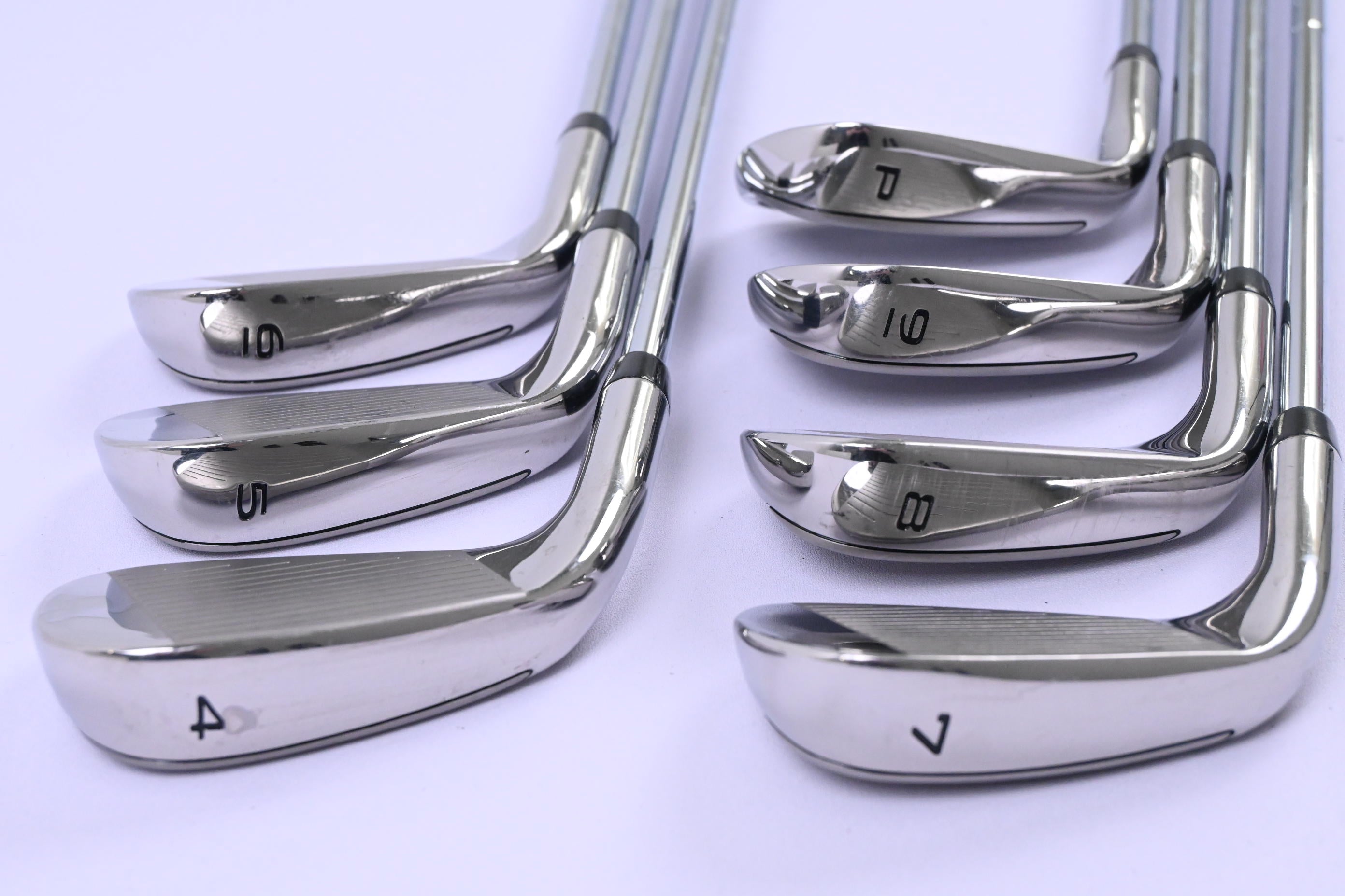 Callaway Paradym Ai Smoke Irons / 4-PW / Stiff Flex Elevate MPH 95 Shafts