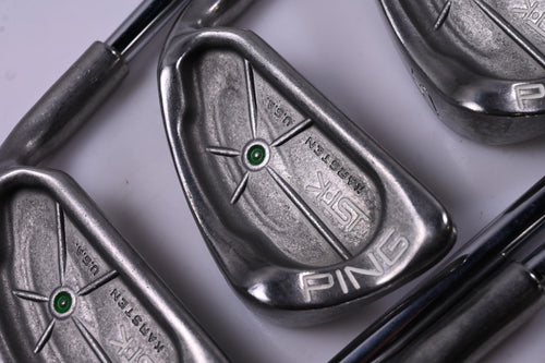 Ping ISI-K Irons / 3-PW+SW / Green Dot / Stiff Flex Ping JZ Shafts