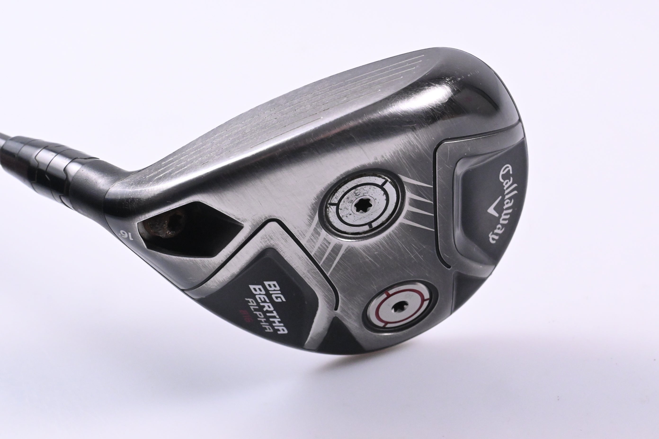 Left Hand Callaway Big Bertha Alpha 816 #3 Wood / 16 Degree / Stiff Flex Aldila
