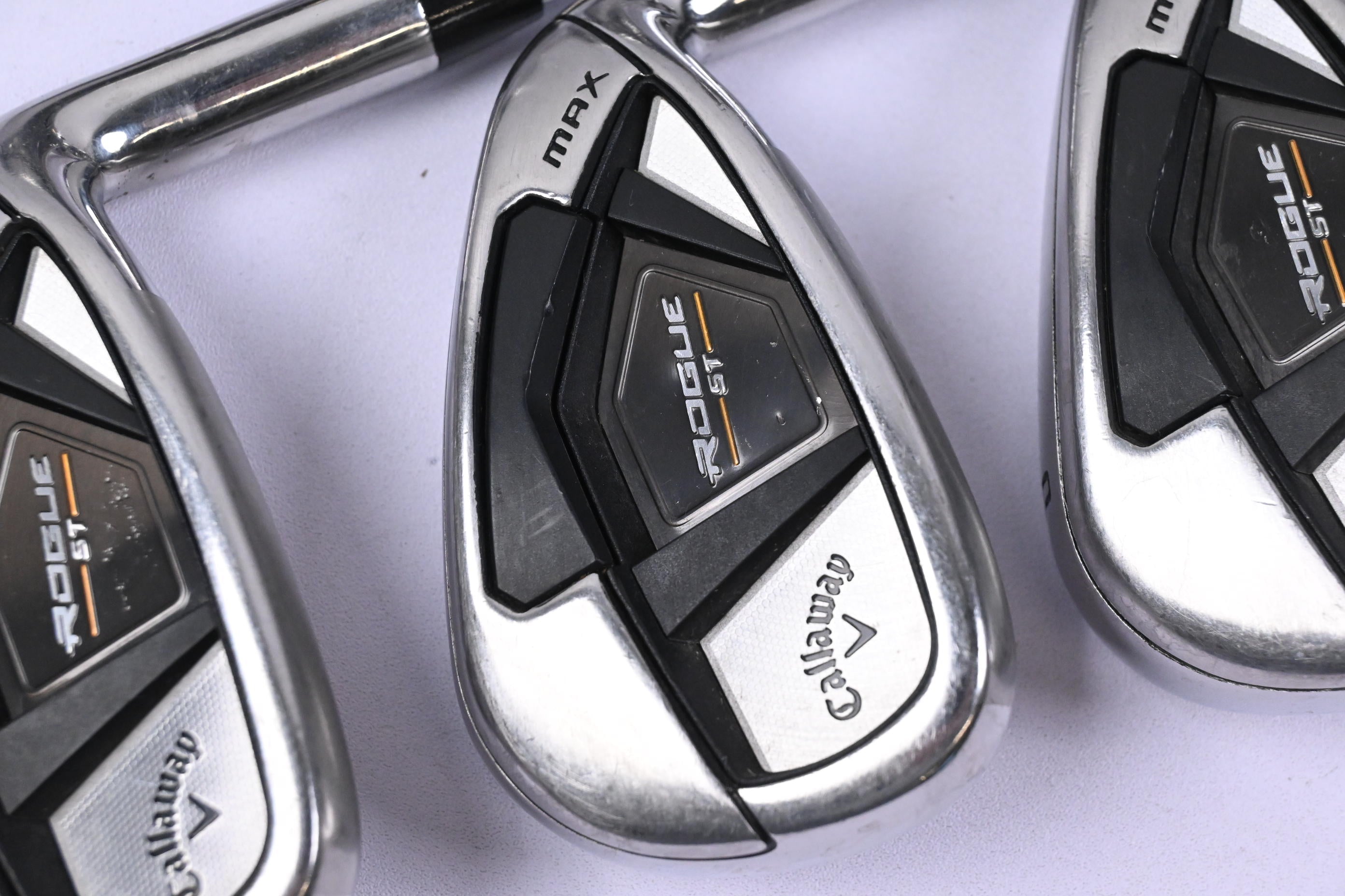Callaway Rogue ST Max Irons / 5-PW+GW / Stiff Flex Elevate MPH 95 Shafts