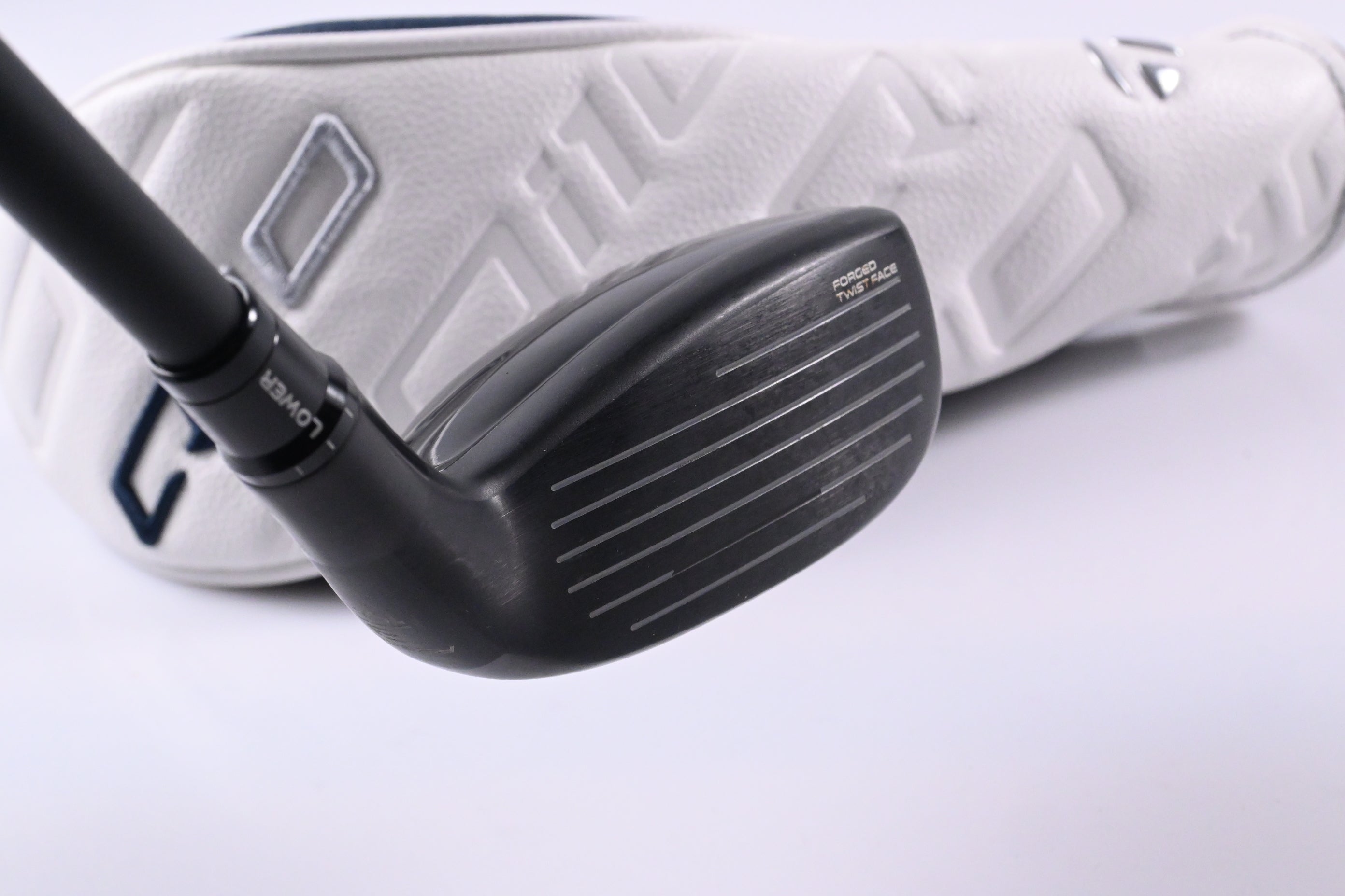 Left Hand Taylormade Qi10 Tour #3 Hybrid / 19.5 Degree / Stiff Flex Tensei AV 75