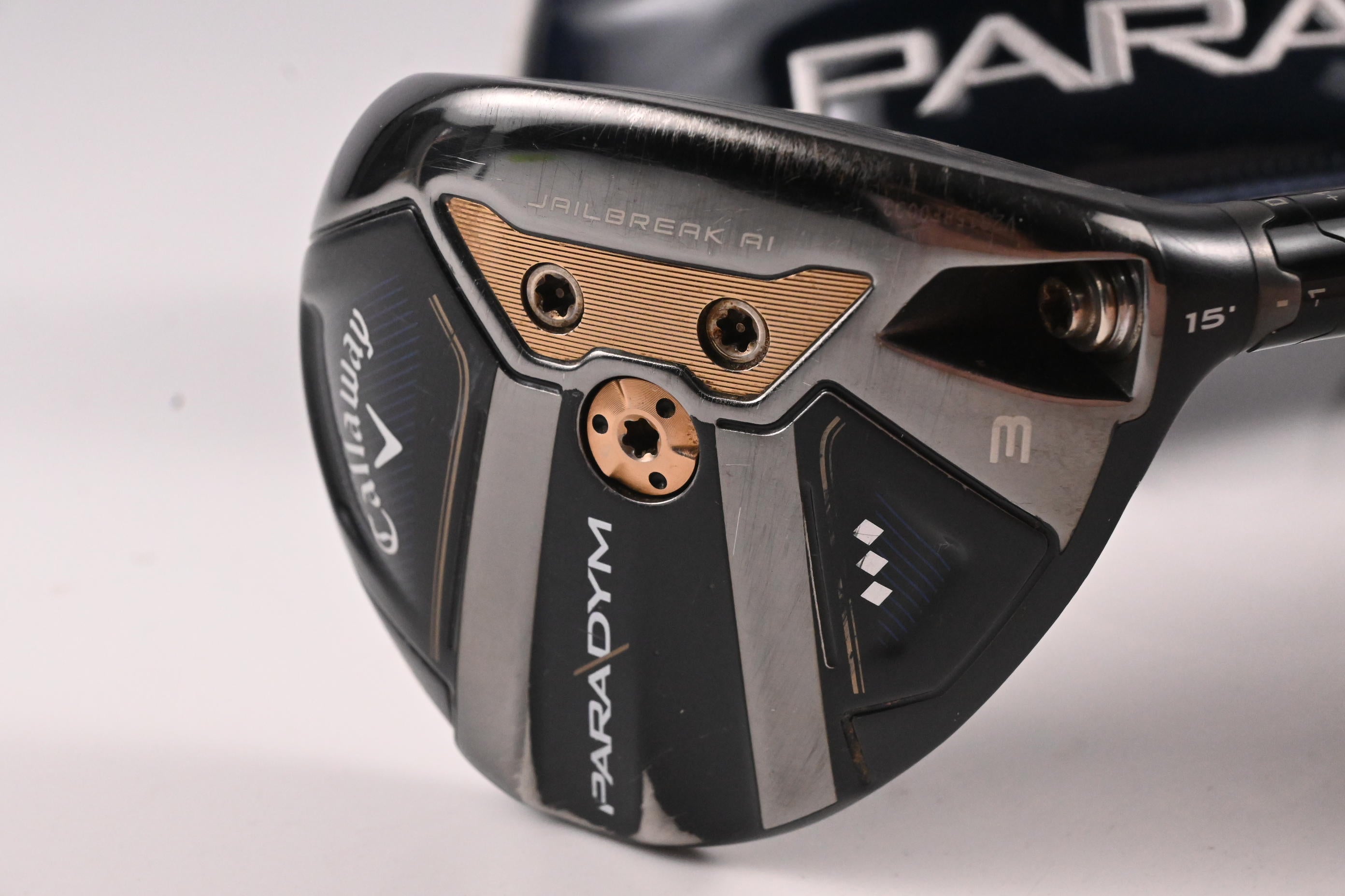 Callaway Paradym Triple Diamond #3 Wood / 15 Degree / Stiff Flex HZRDUS Black 70