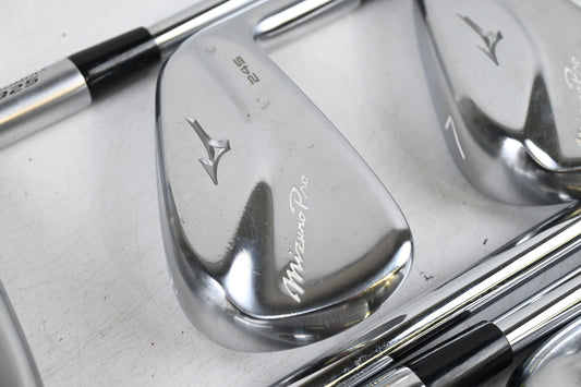 Mizuno Pro 245/JPX Hot Metal Pro Combo Irons / 5-PW+GW / X-Flex Project X Rifle