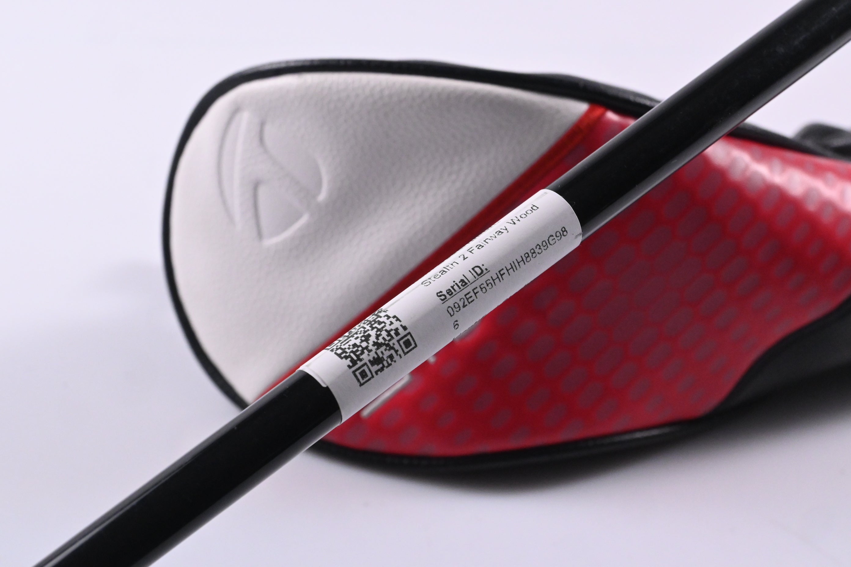 Taylormade Stealth 2 #3 Wood / 15 Degree / Stiff Flex Hzrdus Smoke RDX Red 75