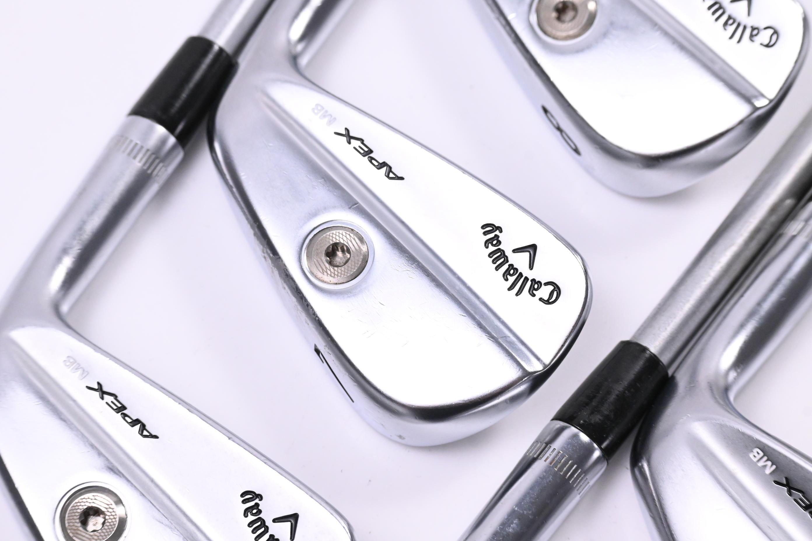 Callaway Apex MB 21 Irons / 6-PW+GW / Stiff Flex KBS Tour C-Taper 120 Shaft