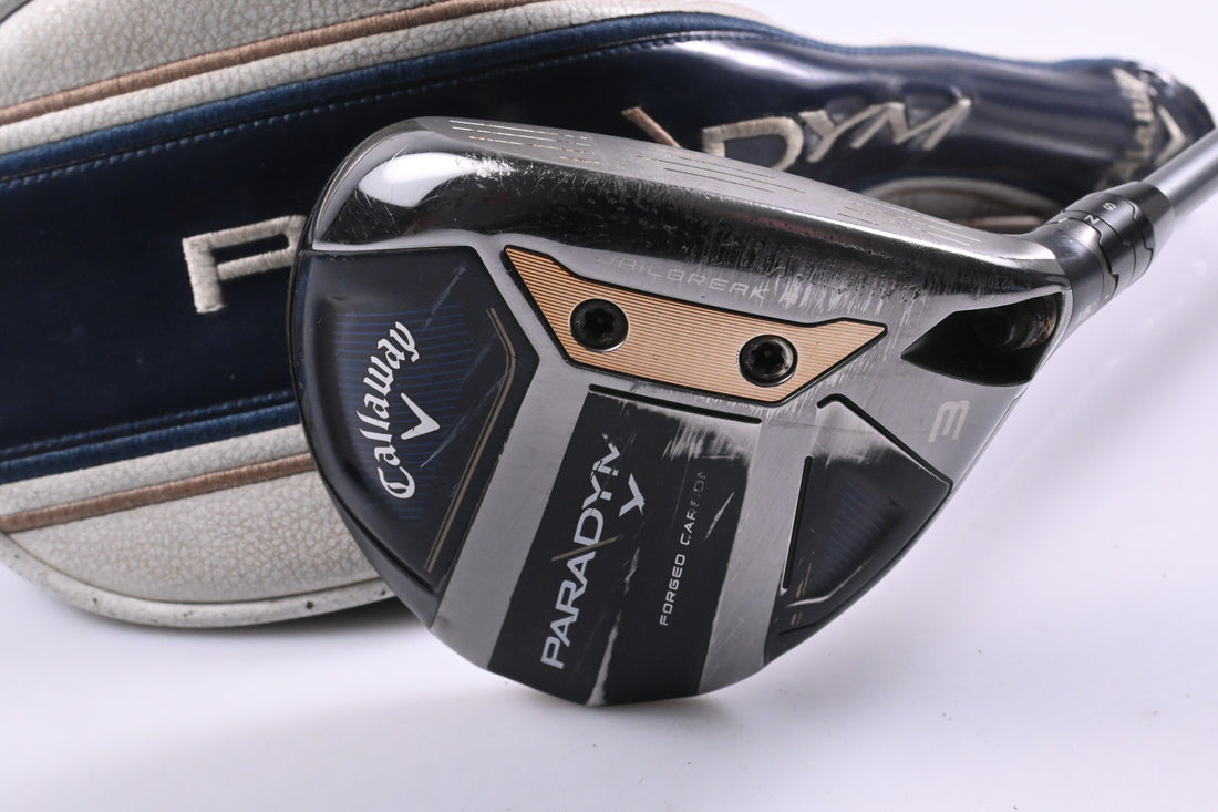 Callaway Paradym X #3 Wood / 15 Degree / Regular Flex HZRDUS Silver 50 Shaft