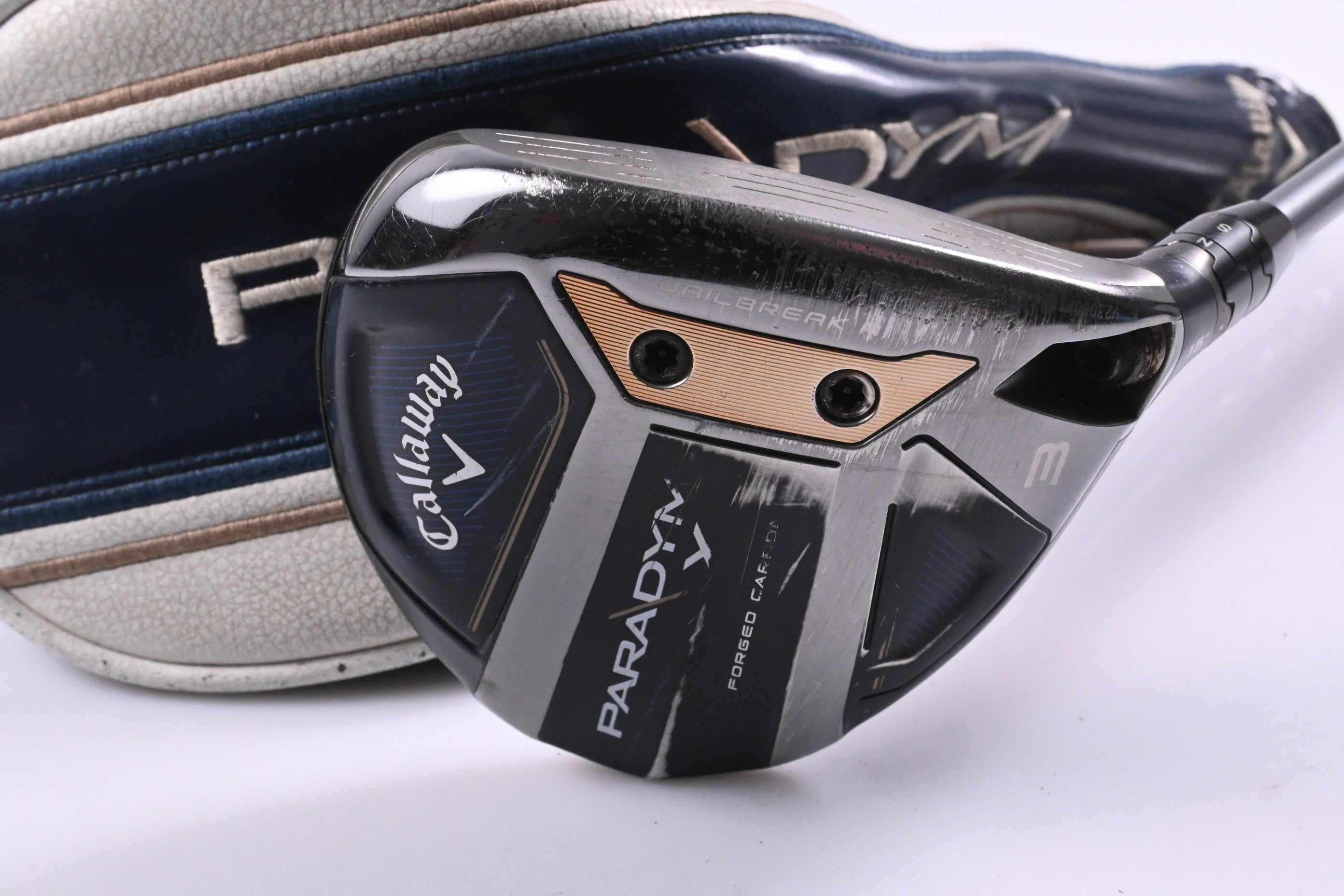 Callaway Paradym X #3 Wood / 15 Degree / Regular Flex HZRDUS Silver 50 Shaft