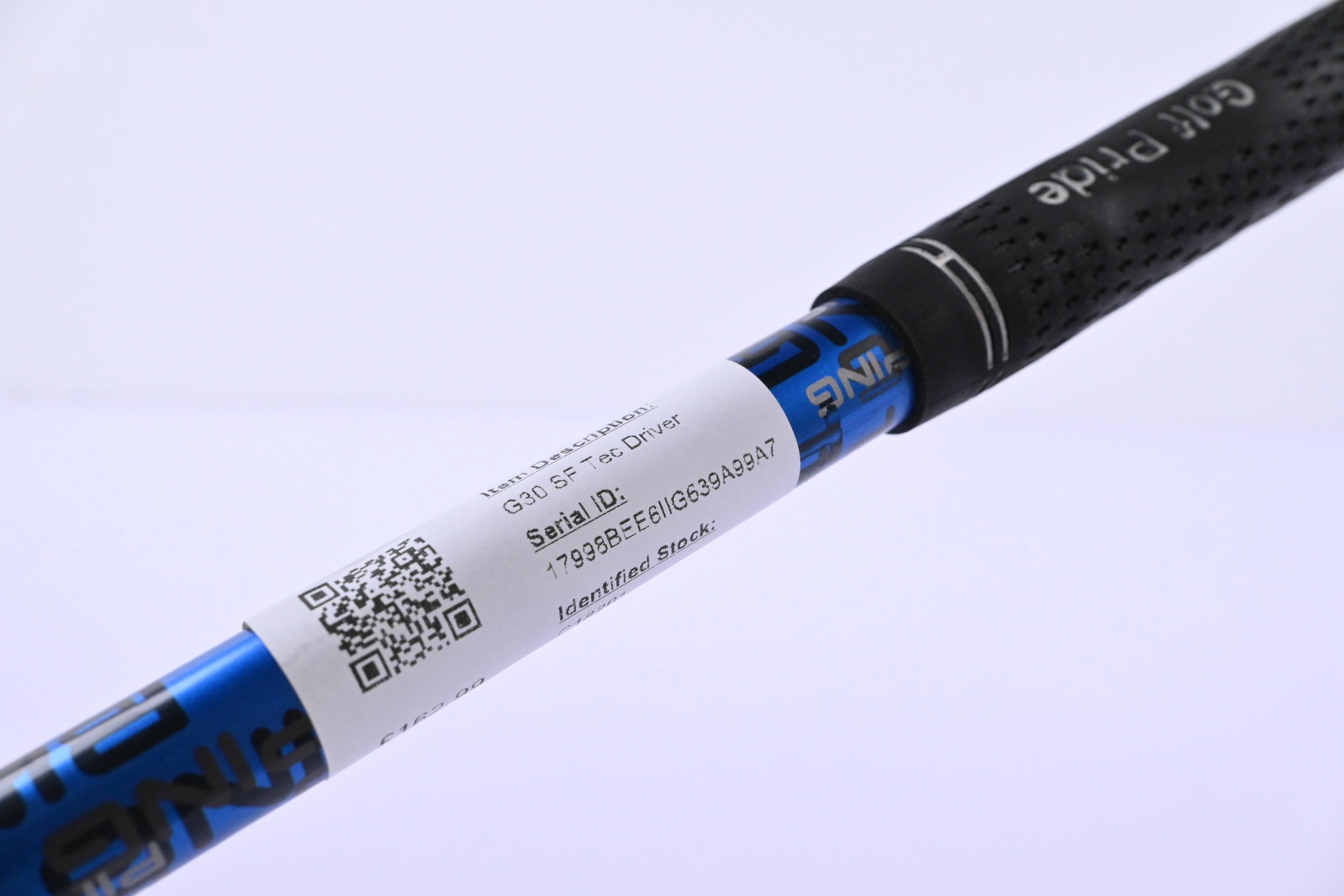 Left Hand Ping G30 SF Tec Driver / 10 Degree / Regular Flex Ping TFC 419 Shaft