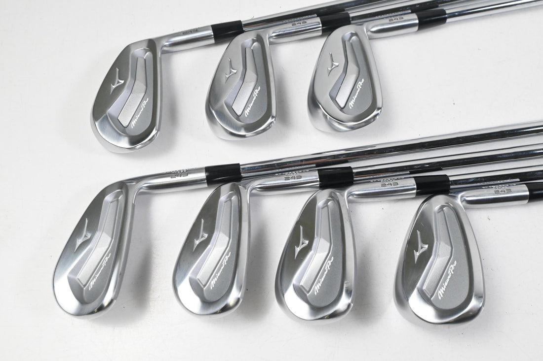 Mizuno Pro 243 Irons / 5-PW+GW / Stiff Flex KBS Tour 120 Shafts