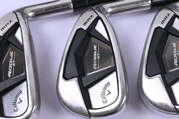 Callaway Rogue ST Max Irons / 4-PW / Regular Flex Tensei AV Blue 65 Shafts