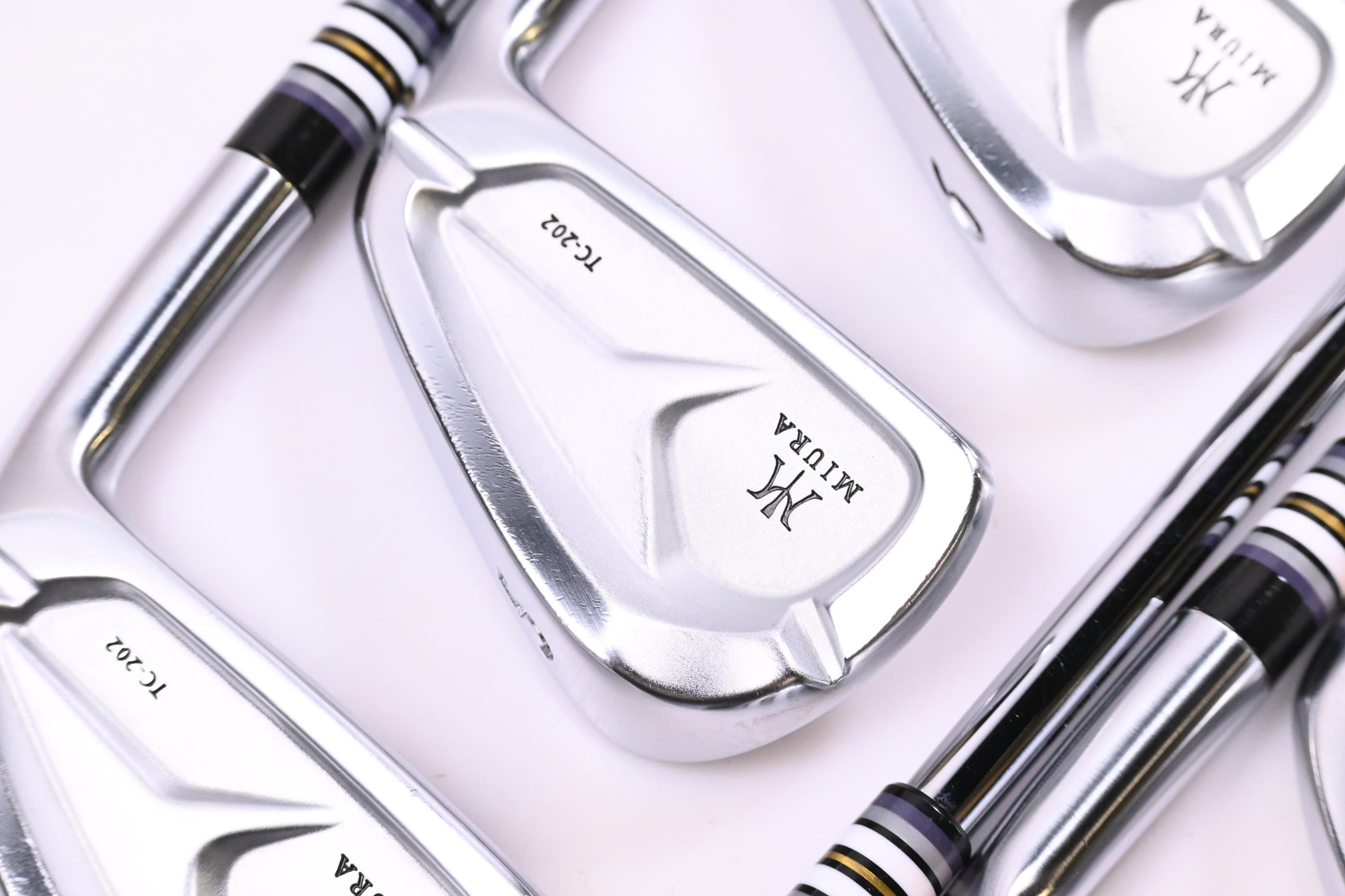 Miura TC-202 Irons / 4-PW / Stiff Flex Accra iSeries 115 Shafts