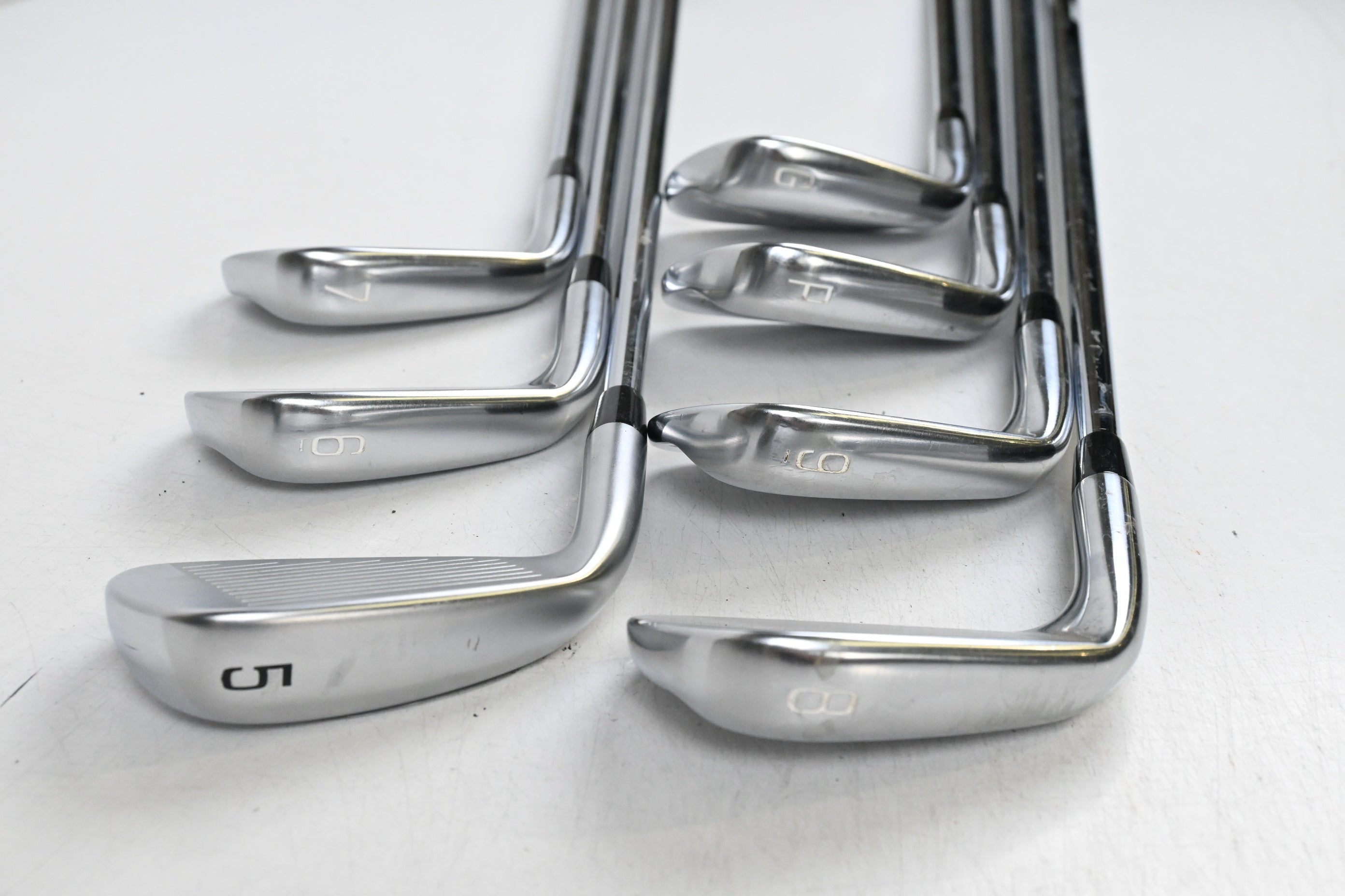 Mizuno Pro 245/JPX Hot Metal Pro Combo Irons / 5-PW+GW / X-Flex Project X Rifle