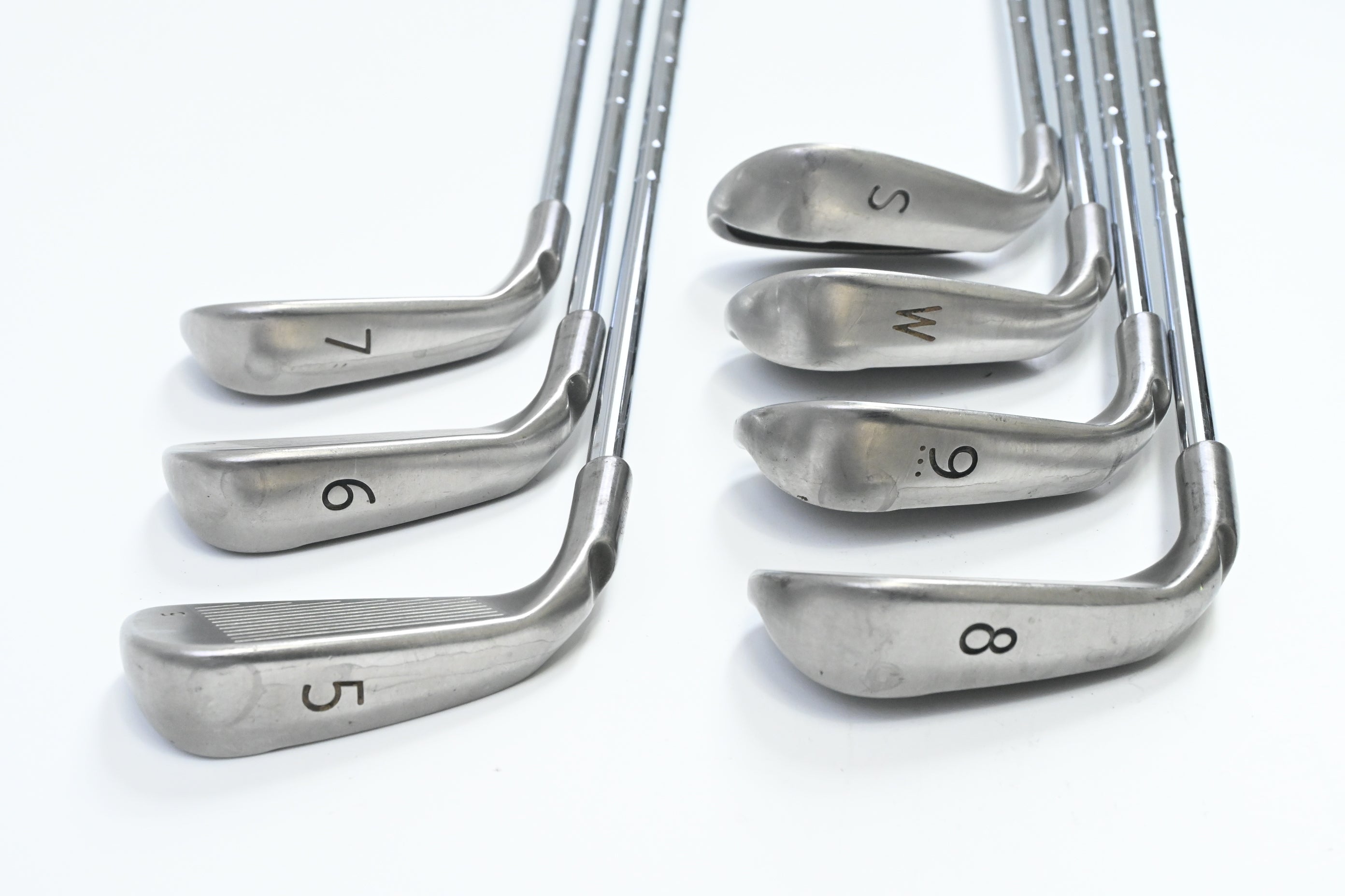 Ping G25 Irons / 5-PW+SW / Silver Dot / Stiff Flex Ping CFS Shafts