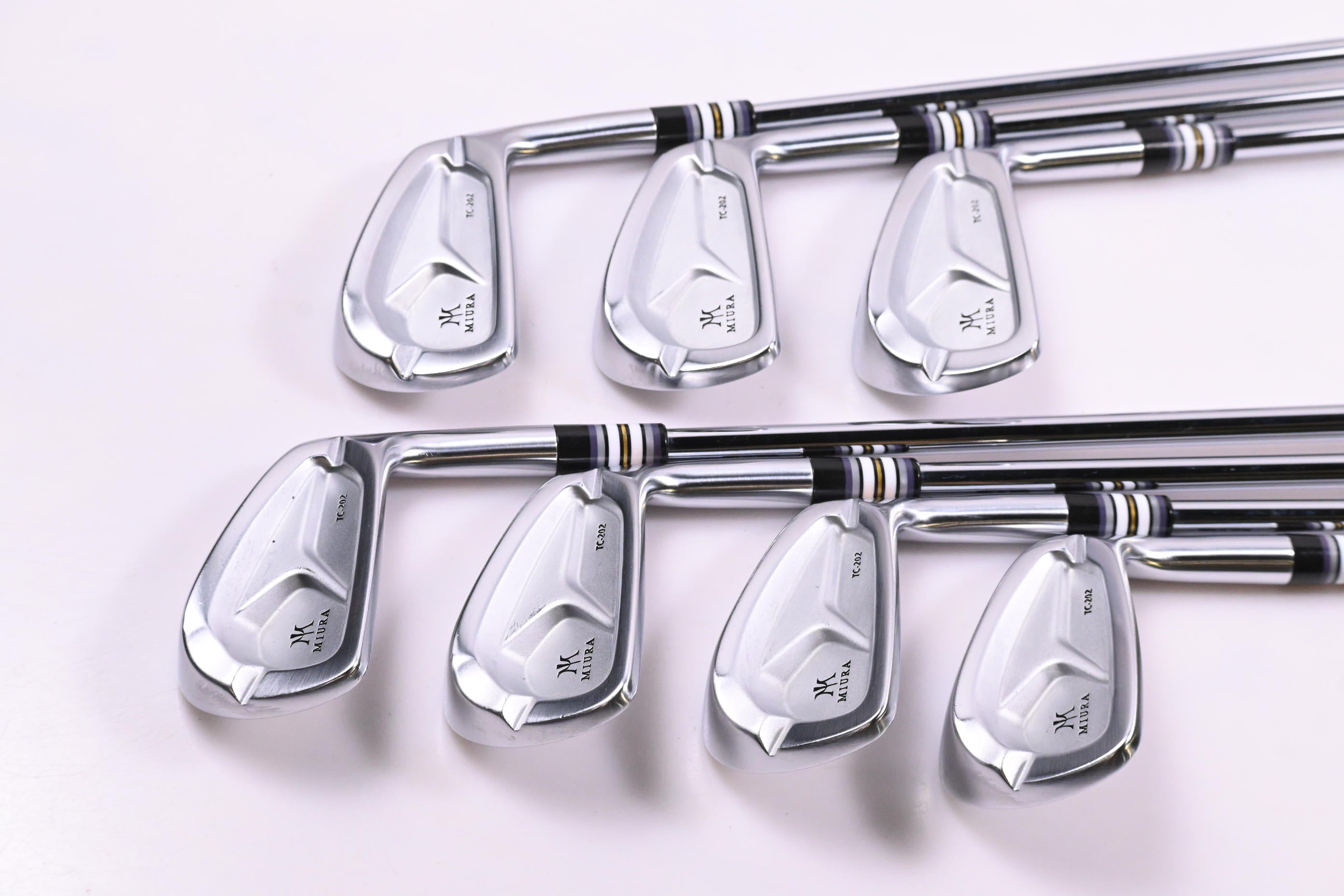 Miura TC-202 Irons / 4-PW / Stiff Flex Accra iSeries 115 Shafts