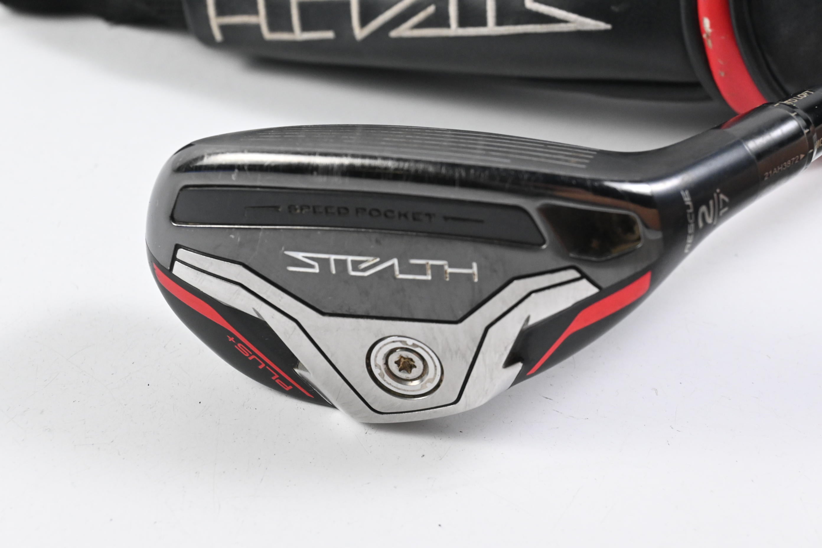 Taylormade Stealth Plus #2 Hybrid / 17 Degree / Stiff Flex HZRDUS Smoke Red RDX