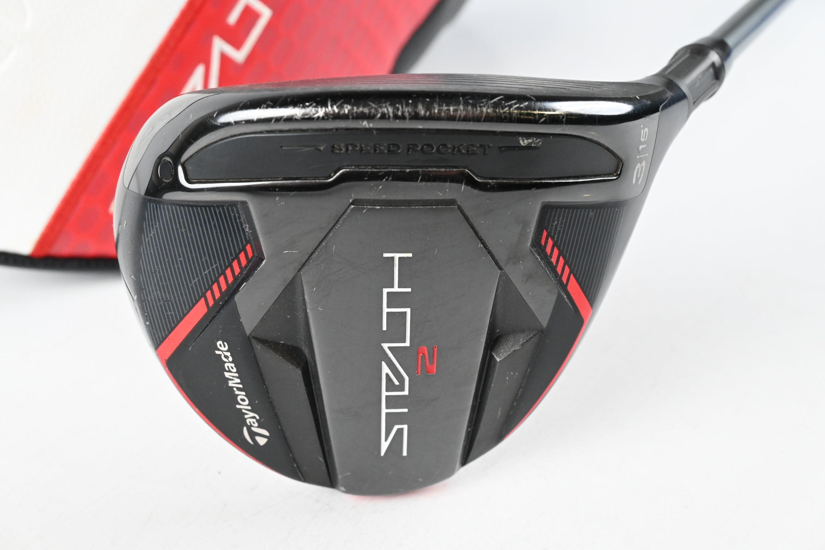 Taylormade Stealth 2 #3 Wood / 15 Degree / Regular Flex HZRDUS T800 Orange 65