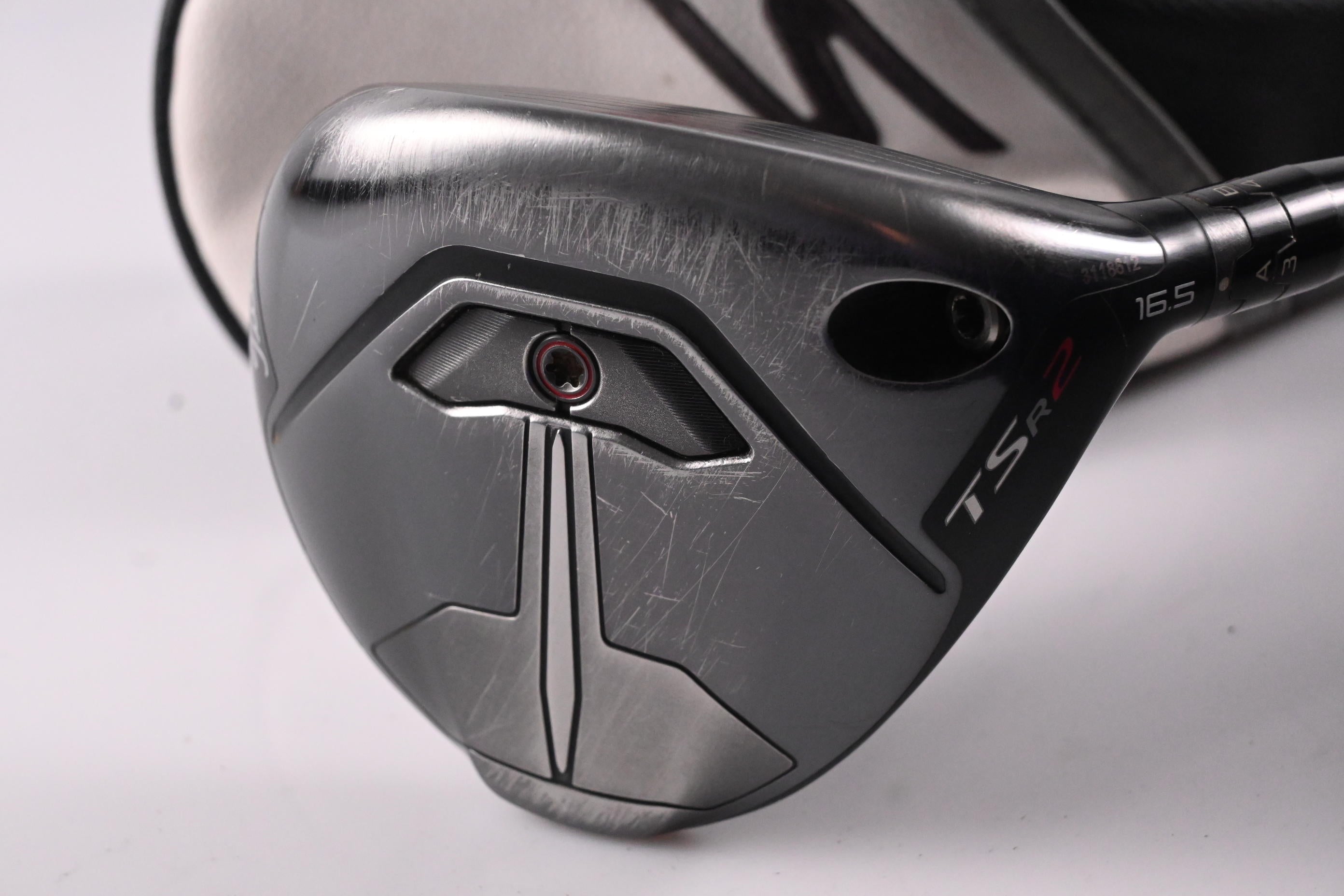 Titleist TSR2 #3 Wood / 16.5 Degree / Stiff Flex HZRDUS Gen5 Black 70 Shaft