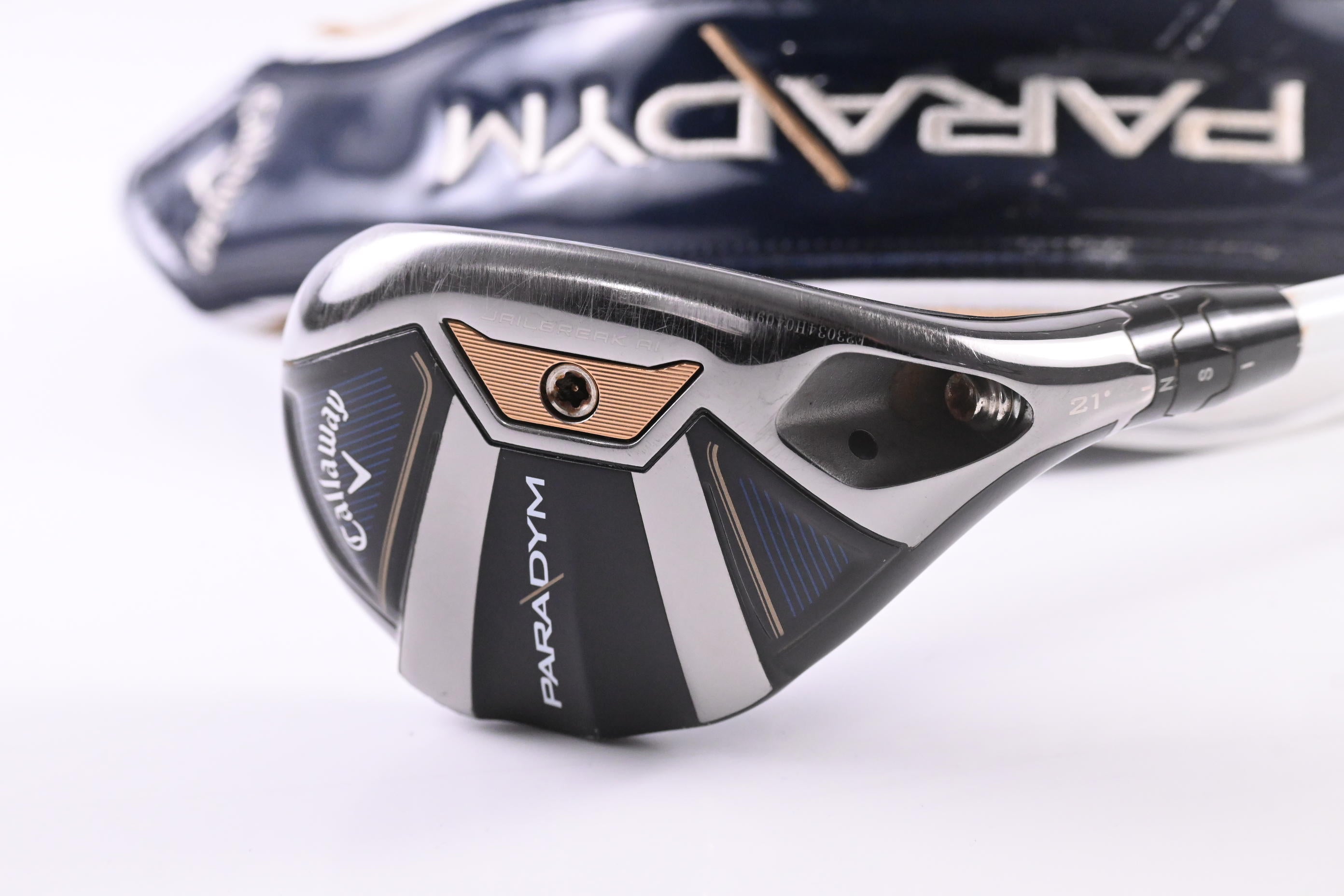Callaway Paradym #4 Hybrid / 21 Degree / Stiff Flex VA Composite Raijin 85 Shaft