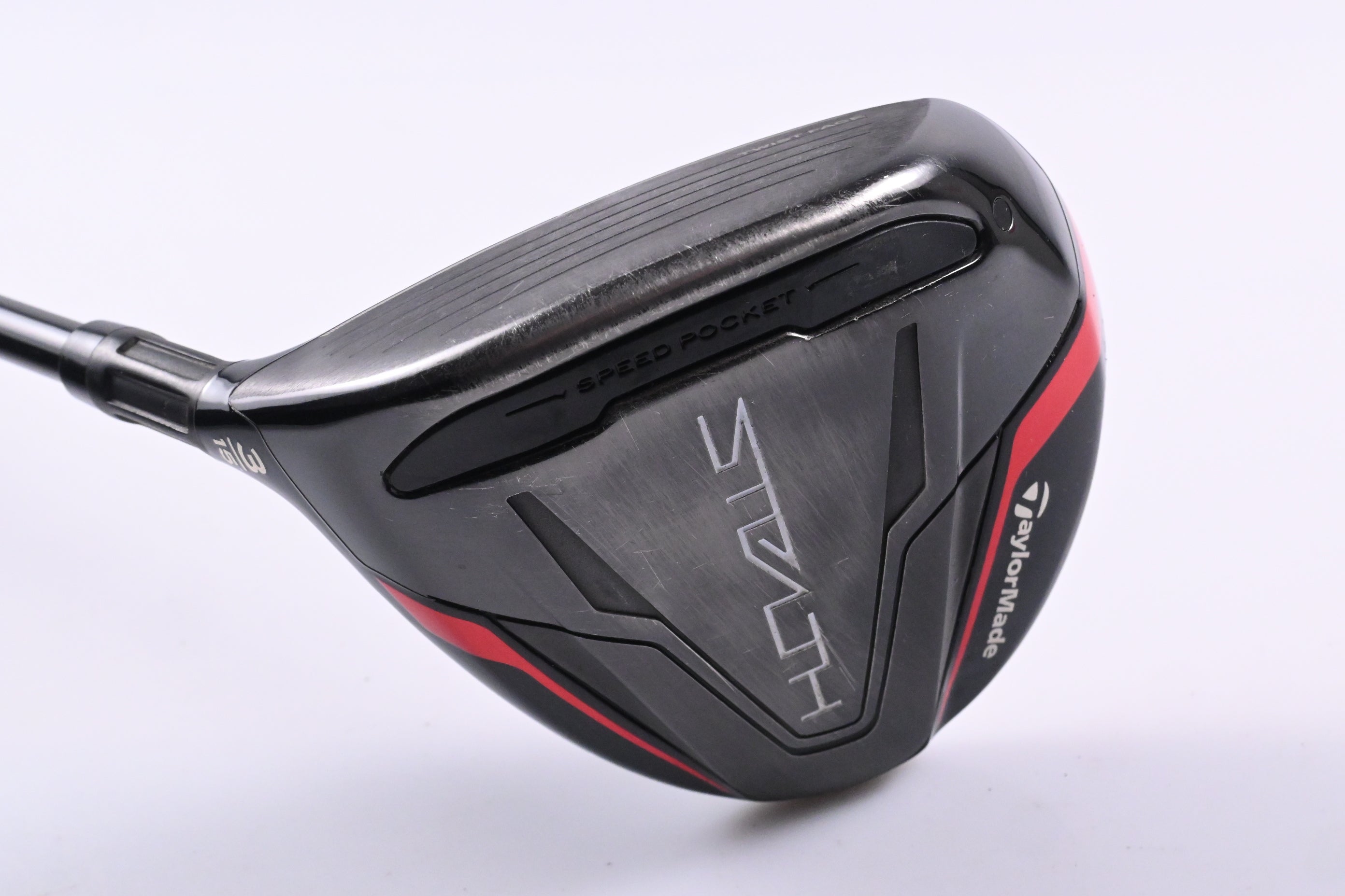 Left Hand Taylormade Stealth #3 Wood / 15 Degree / Stiff Flex Ventus Red 5 Shaft