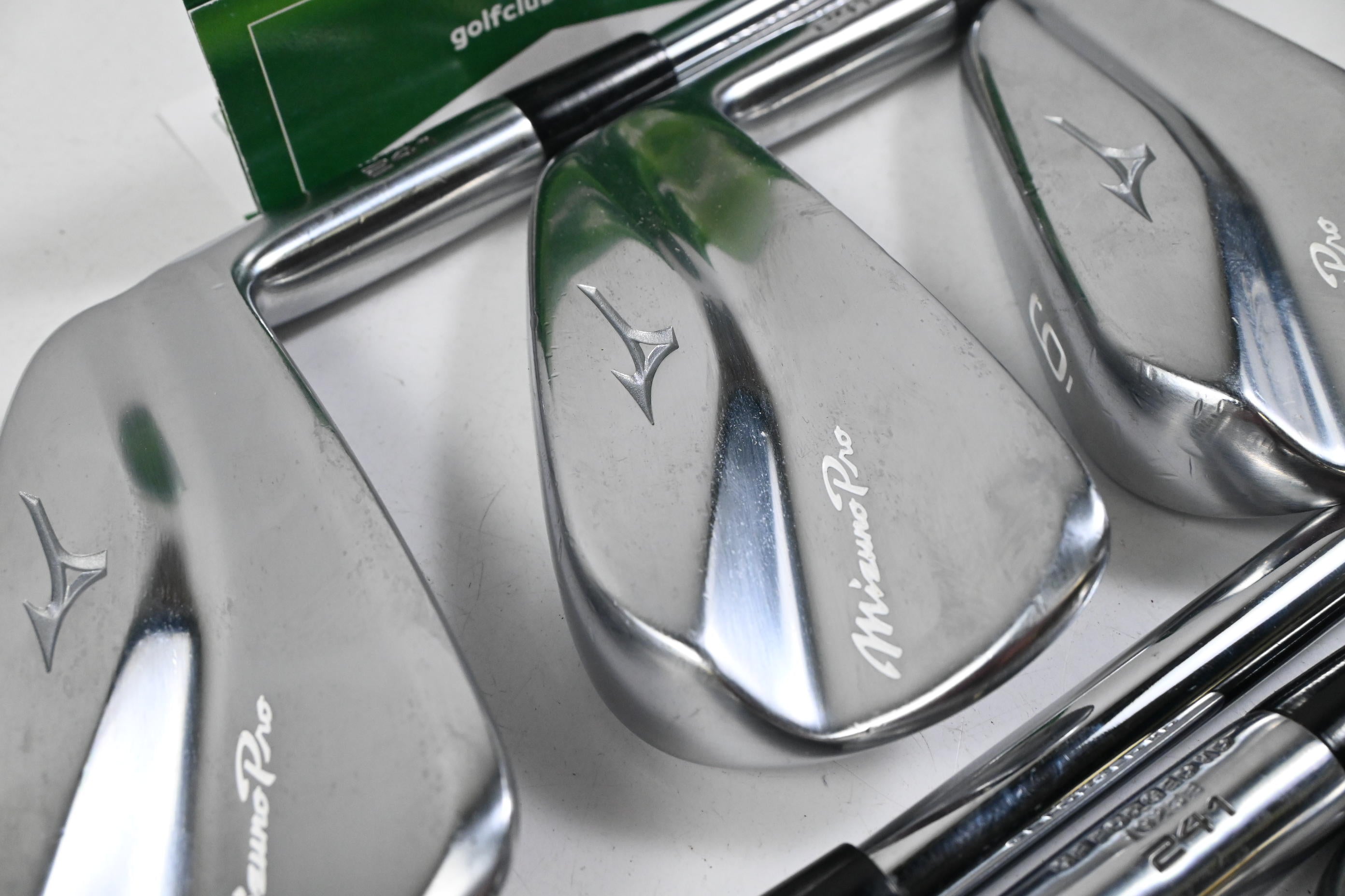 Mizuno Pro 241 Irons / 4-PW / Stiff Flex KBS Tour Shafts