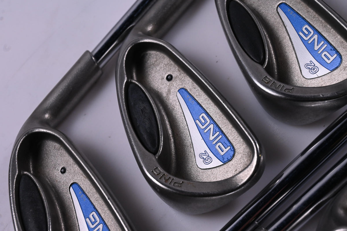 Ping G2 Irons / 3-PW+SW / Black Dot / Regular Flex Ping Shafts