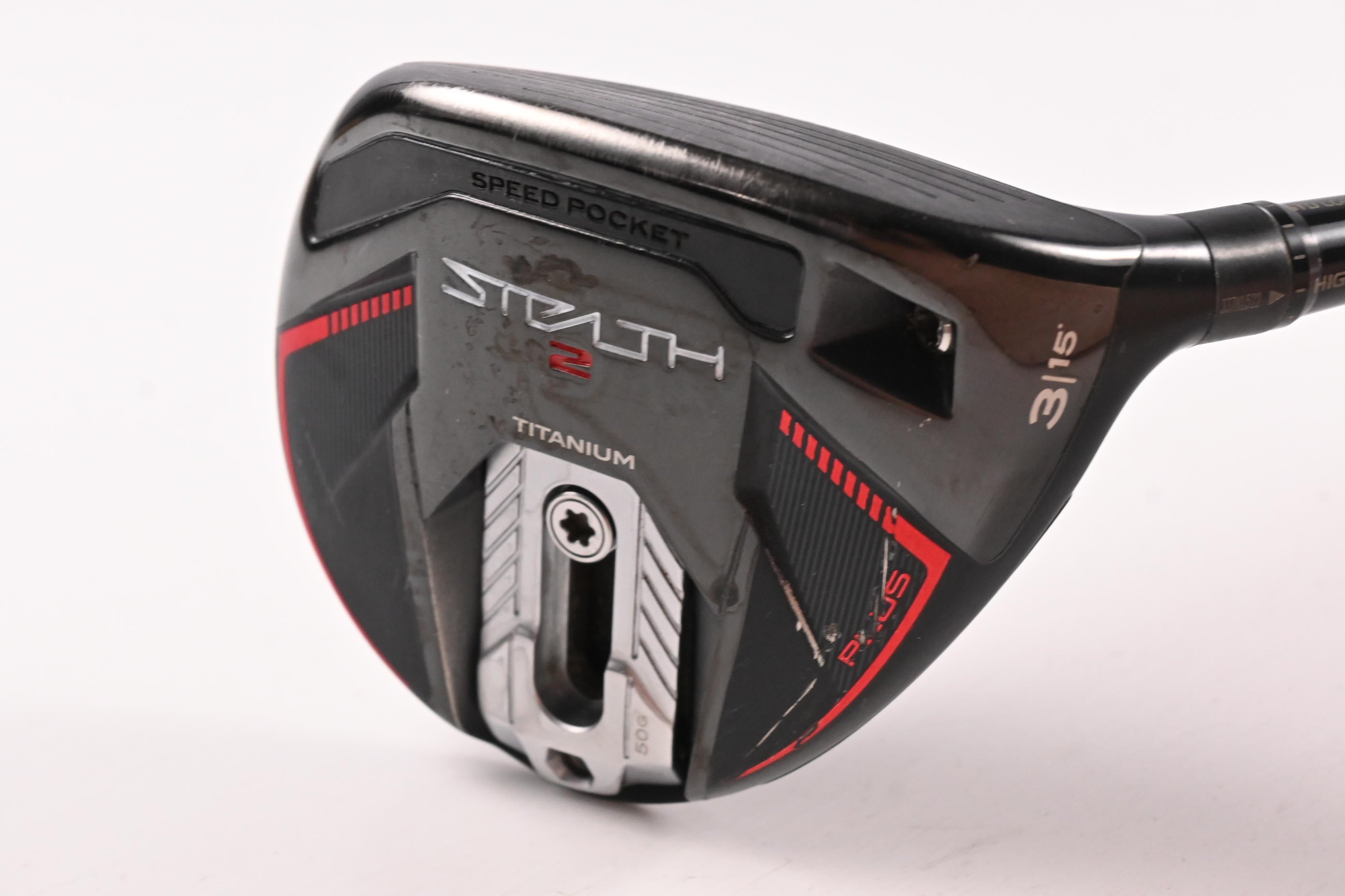 Taylormade Stealth 2 Plus #3 Wood / 15 Degree / Stiff Flex Kai'Li White 70 Shaft