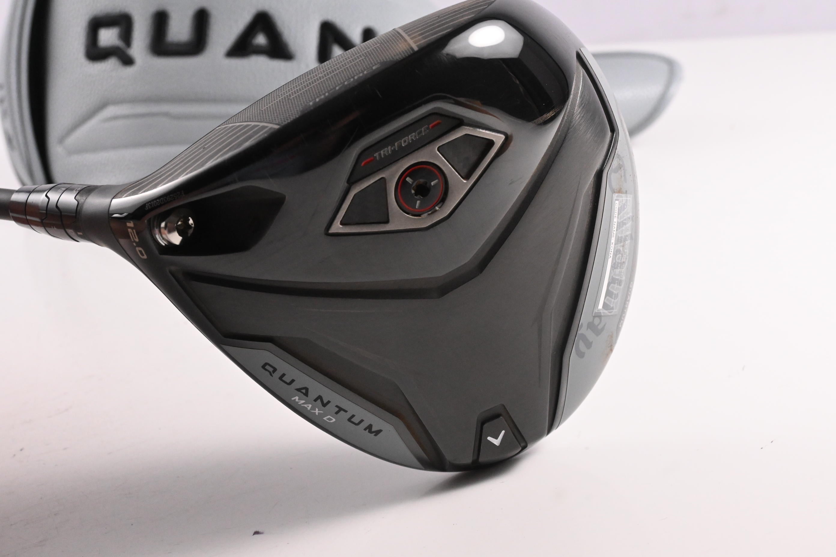 Left hand Callaway Quantum Max D Drivers / 12 Degree / Regular Flex Kai'li Red