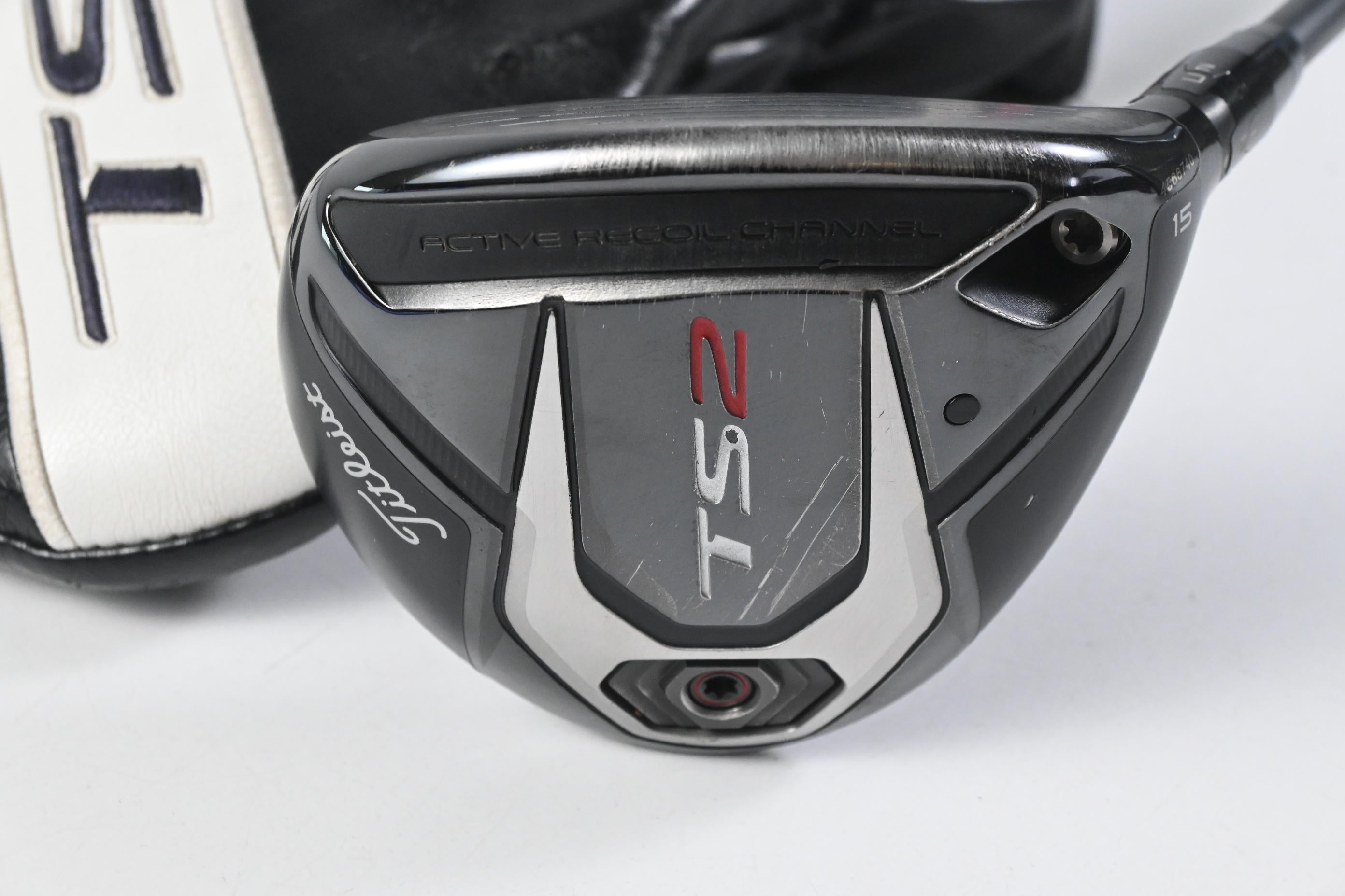 Titleist TS2 #3 Wood / 15 Degree / Stiff Flex Aldila Tour Green ATX 75 Shaft