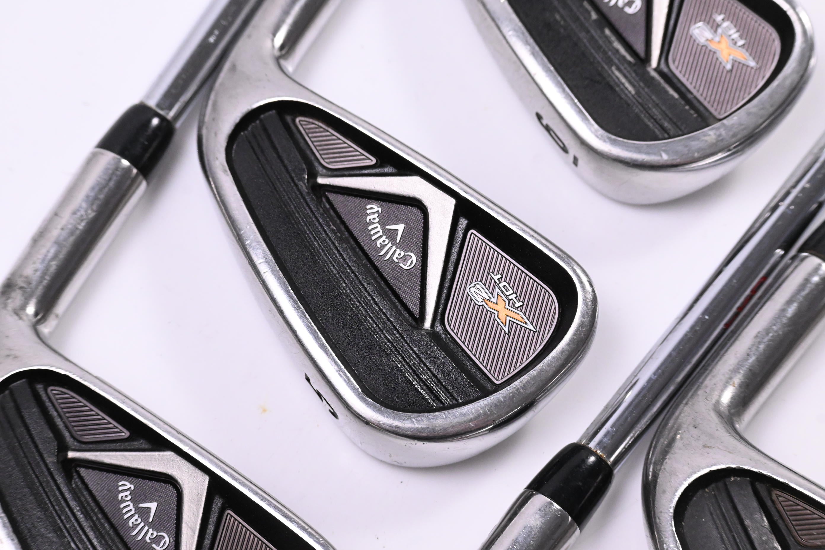 Callaway X2 Hot Pro Irons / 4-9I / Regular Flex True Temper Speed Step 85 Shafts