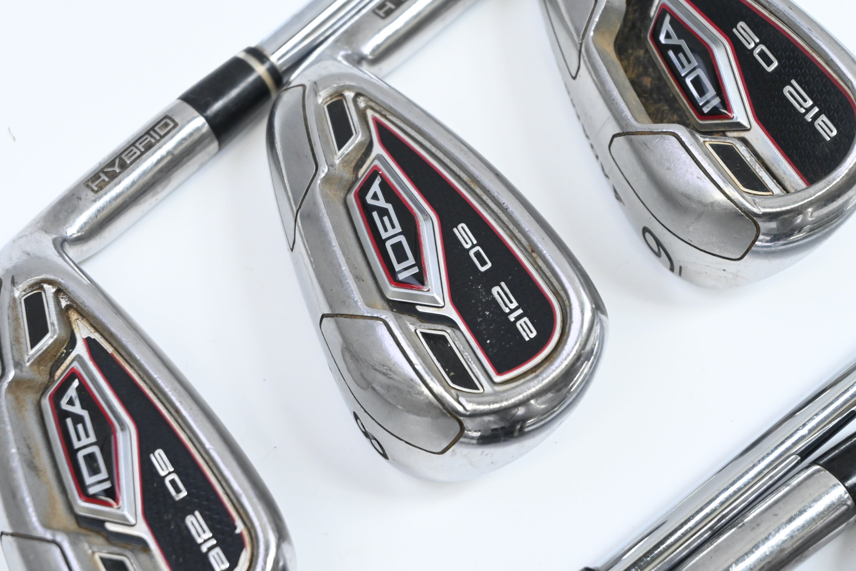 Adams Idea A12 OS Irons / 7-PW+GW+SW / Regular Flex Performance 85 Shafts