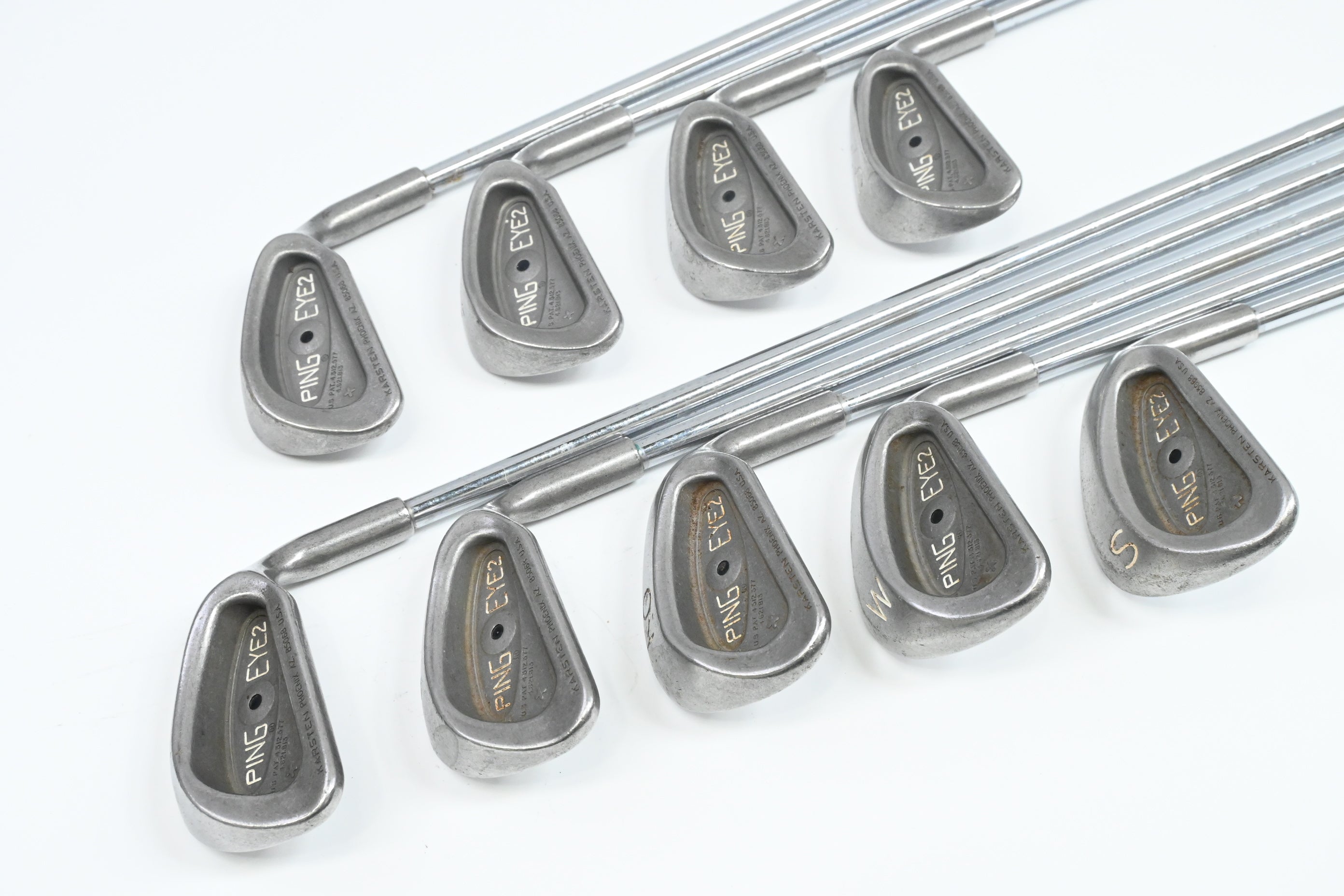 Ping Eye 2 Irons / 3-PW+SW / Black Dot / Stiff Flex Ping JZ Shafts