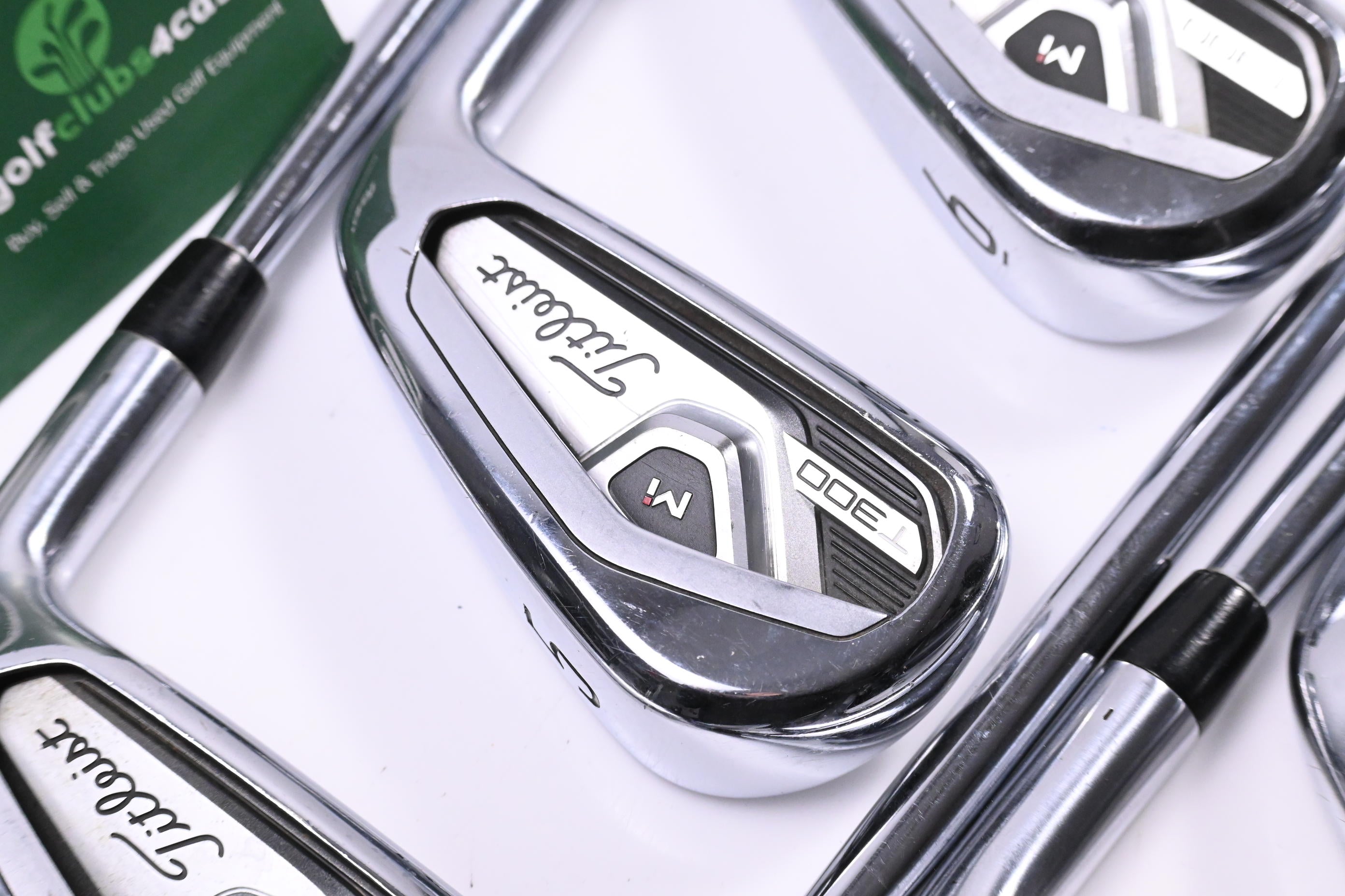 Titleist T300 2021 Irons / 4-PW / Stiff Flex AMT Tour White S300 Shafts