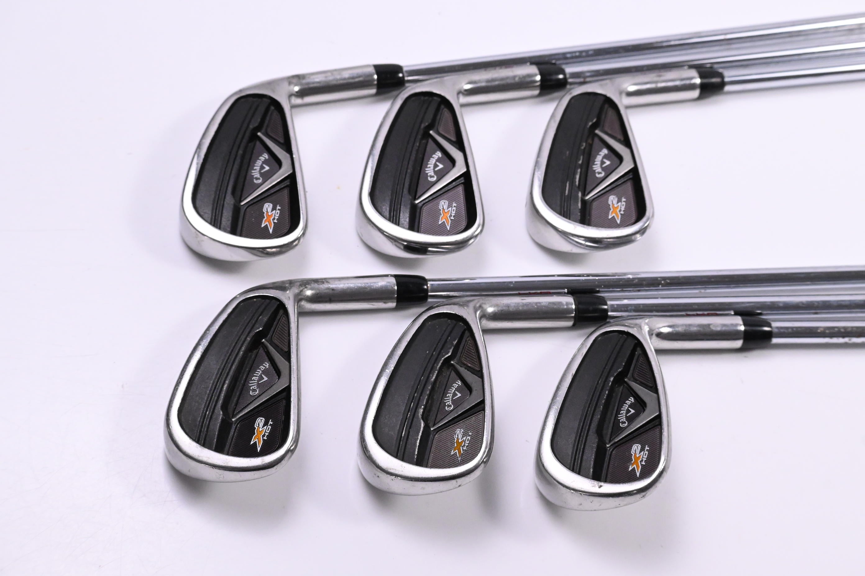 Callaway X2 Hot Pro Irons / 4-9I / Regular Flex True Temper Speed Step 85 Shafts