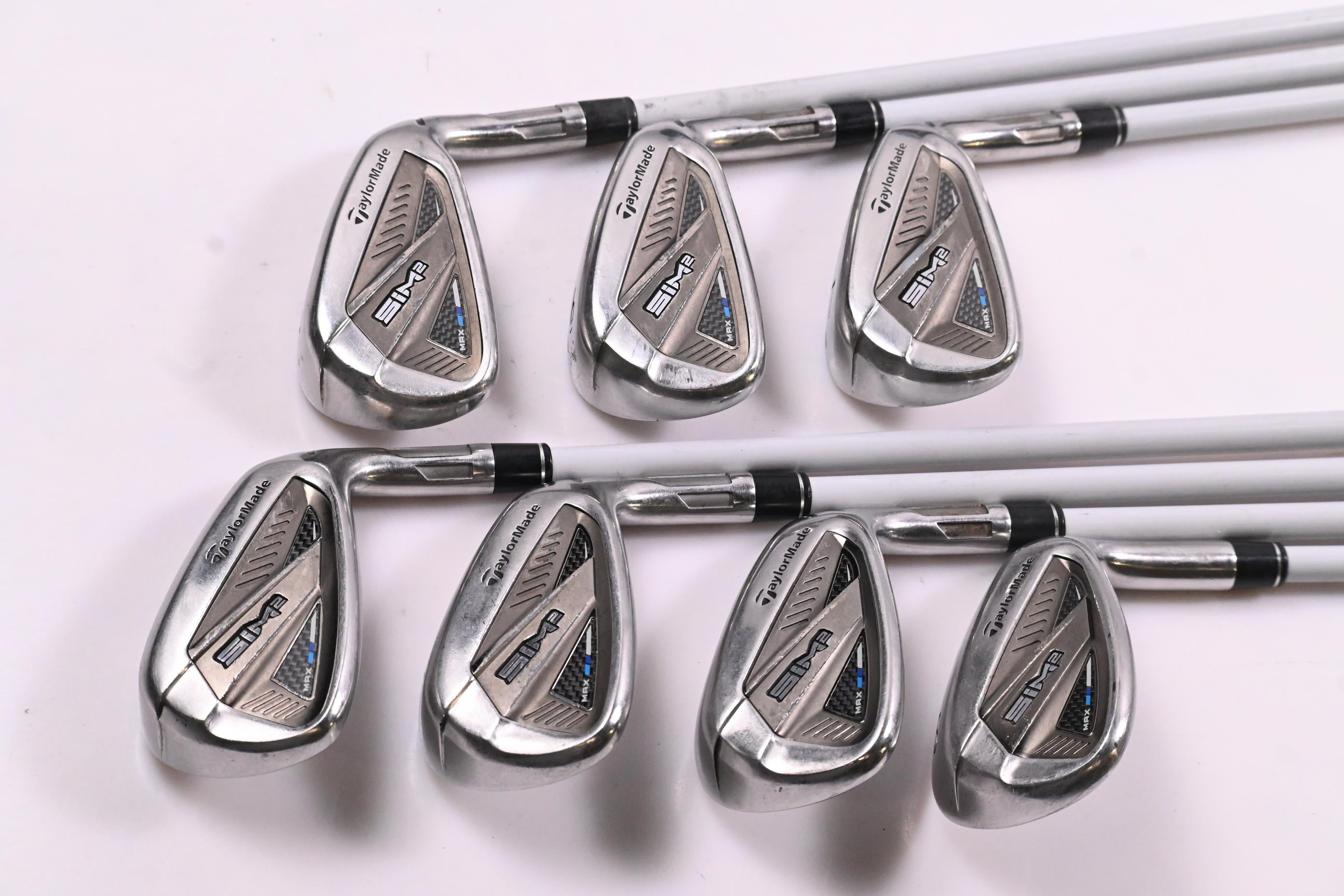 Ladies Taylormade SIM2 Max Irons / 5-PW+SW / Ladies Flex Aldila NV 45 Shafts