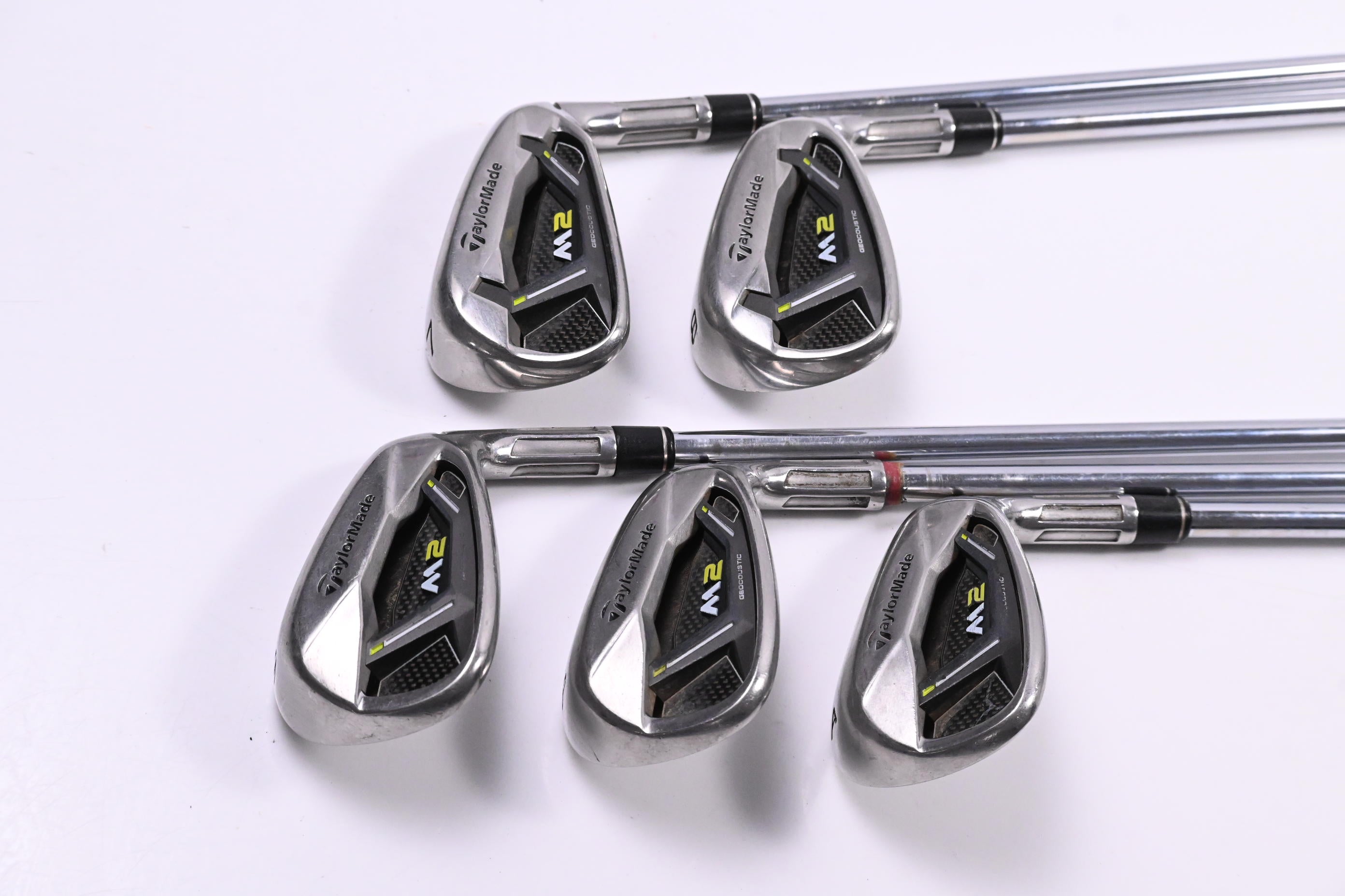 Taylormade M2 2017 Irons / 7-PW+GW / Regular Flex Reax 88 Shafts