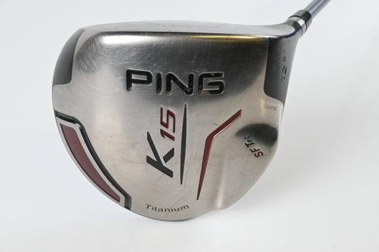 Ping K15 SF Tec Driver / 12 Degree / Stiff Flex Grafalloy ProCustom Shaft