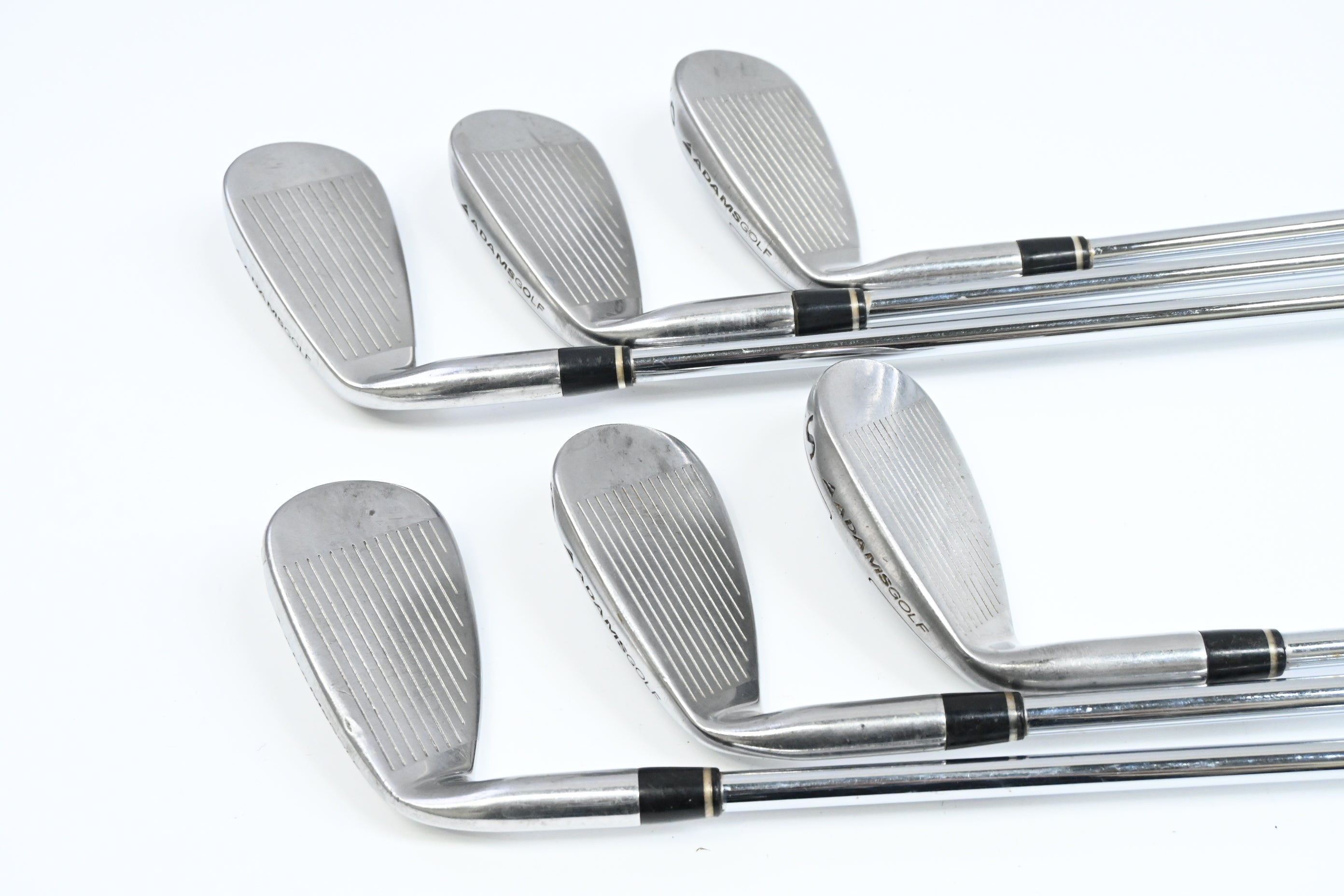 Adams Idea A12 OS Irons / 7-PW+GW+SW / Regular Flex Performance 85 Shafts